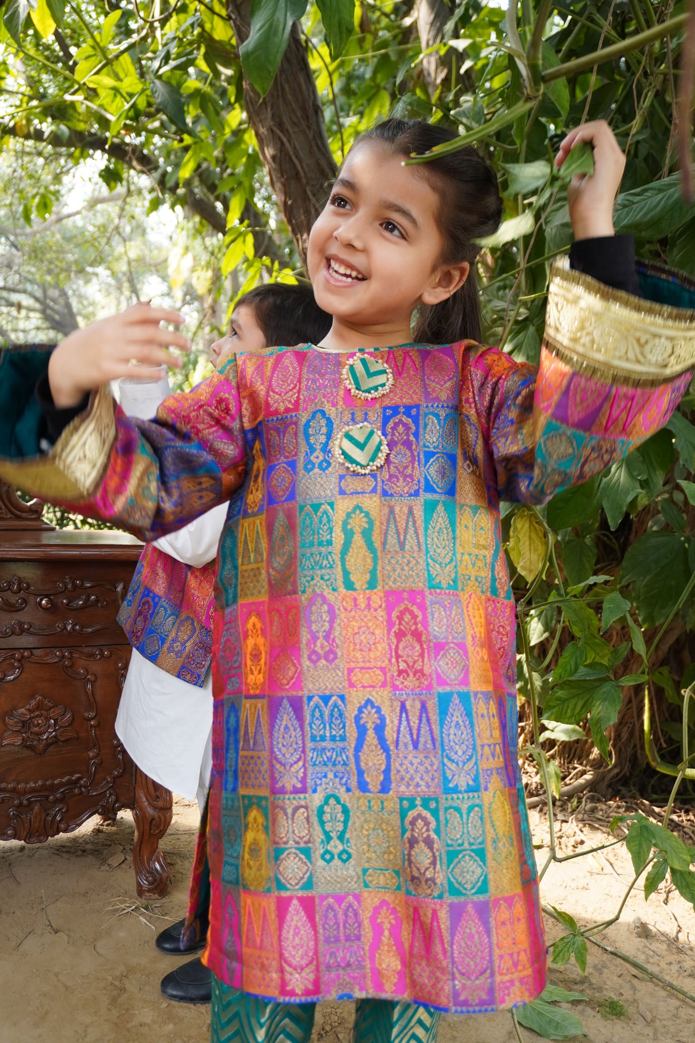 Dil Bahaar Kurta set- Girls
