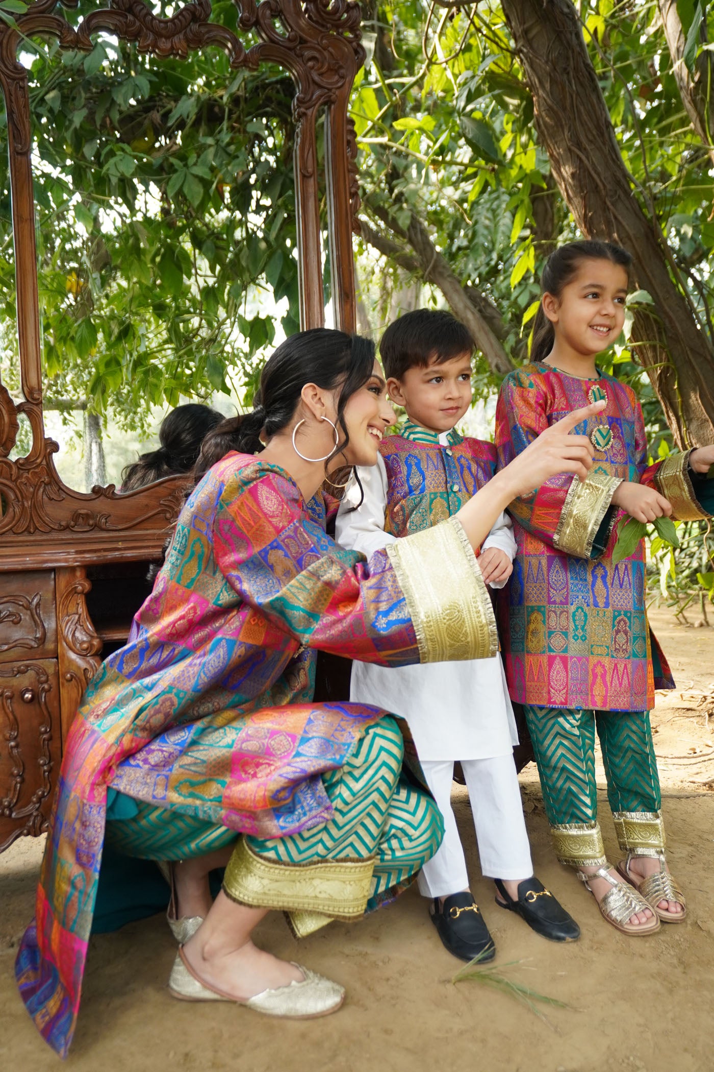 Dil Bahaar Kurta set- Girls