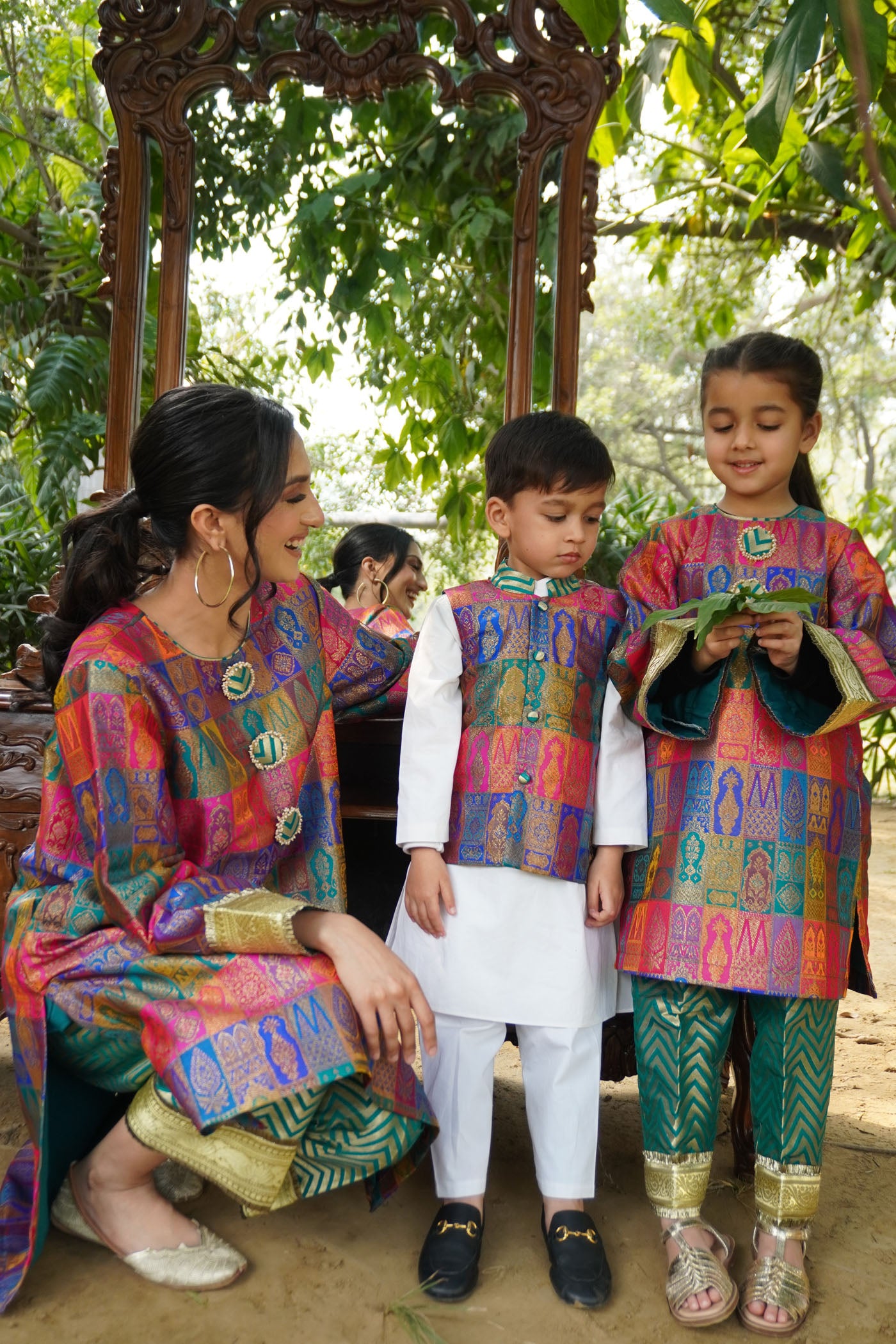 Dil Bahaar Kurta set- Girls