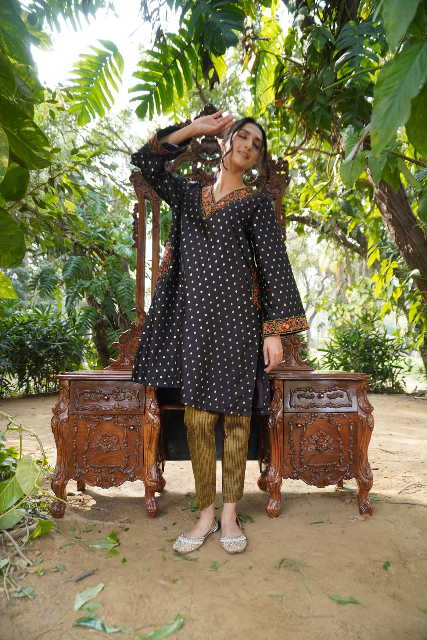 Moh Kurta Set- Women
