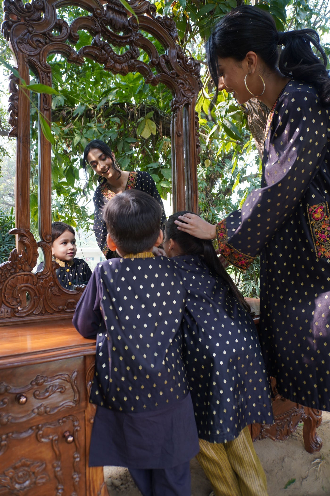 Moh Kurta Set- Girls