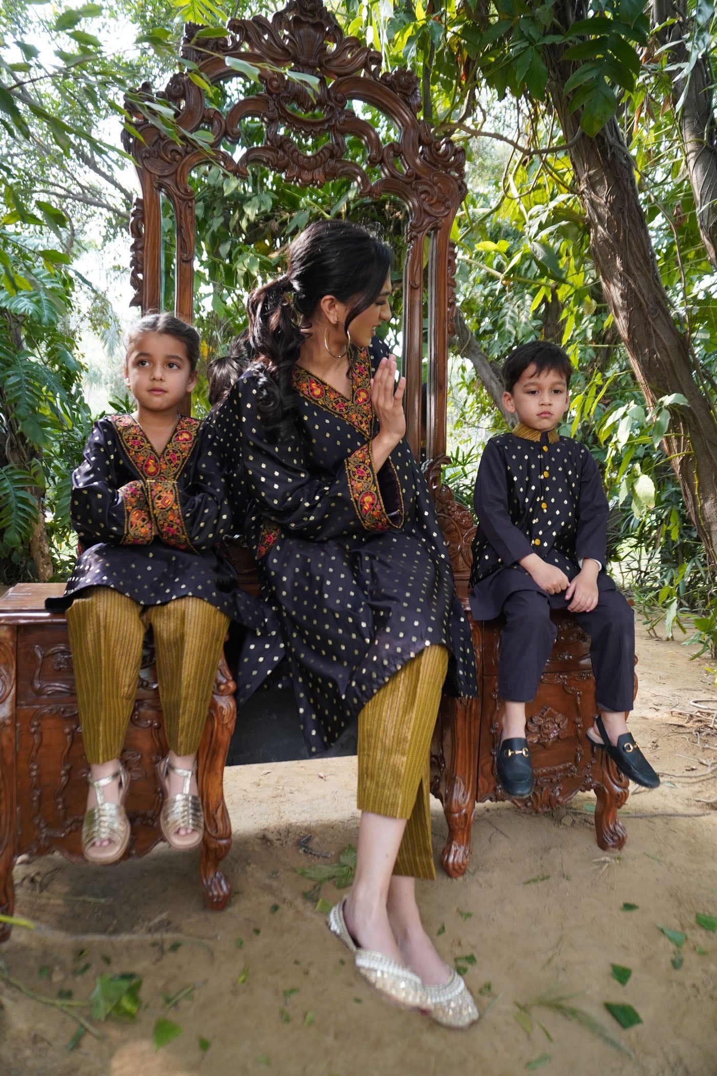 Moh Kurta Set- Girls