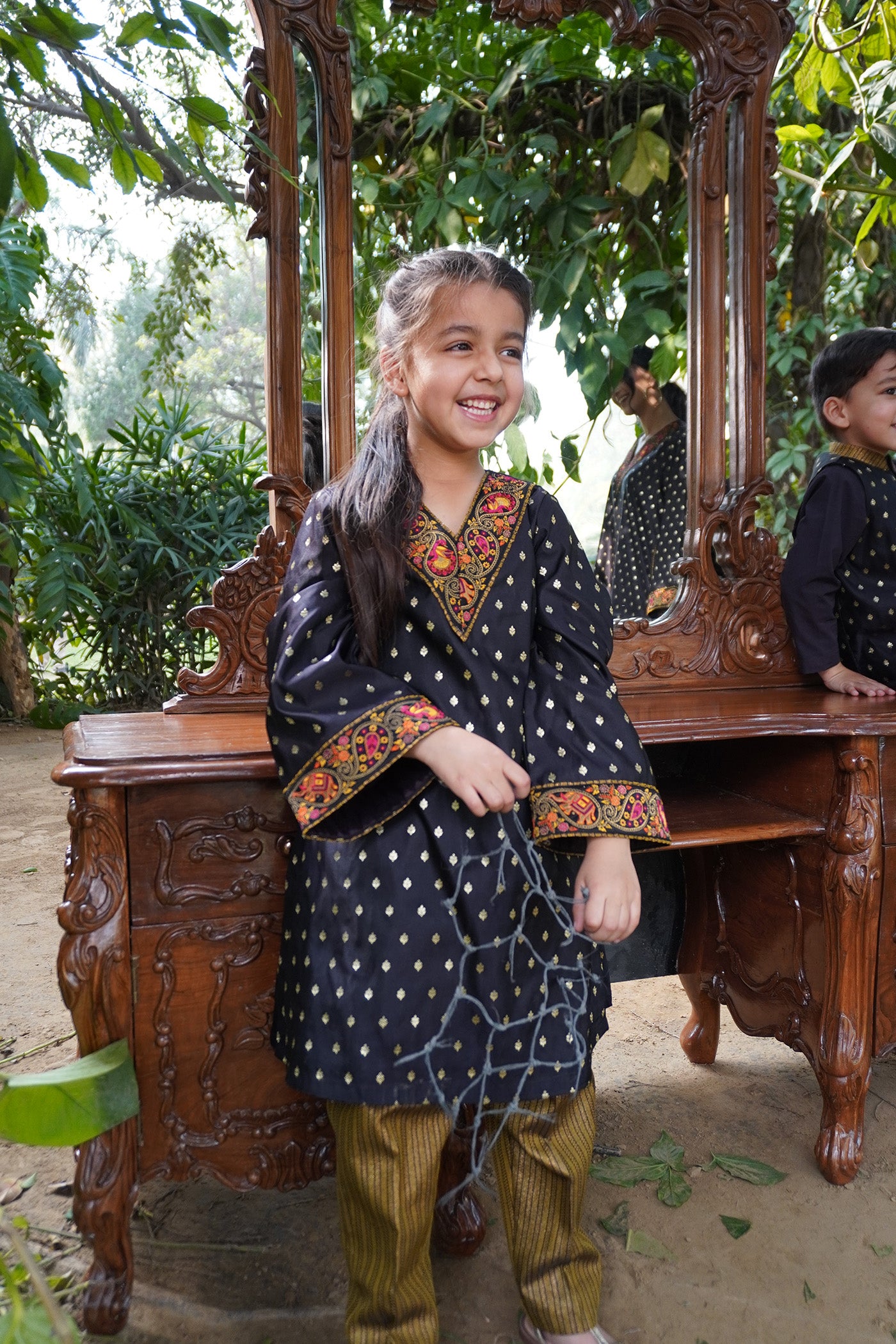 Moh Kurta Set- Girls