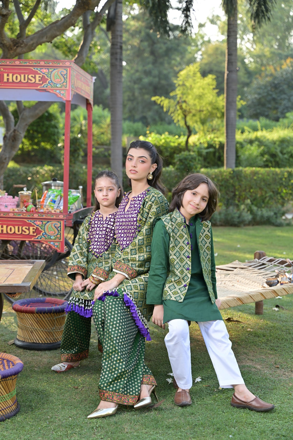 Paan ki Gali Kurta Set for Boy