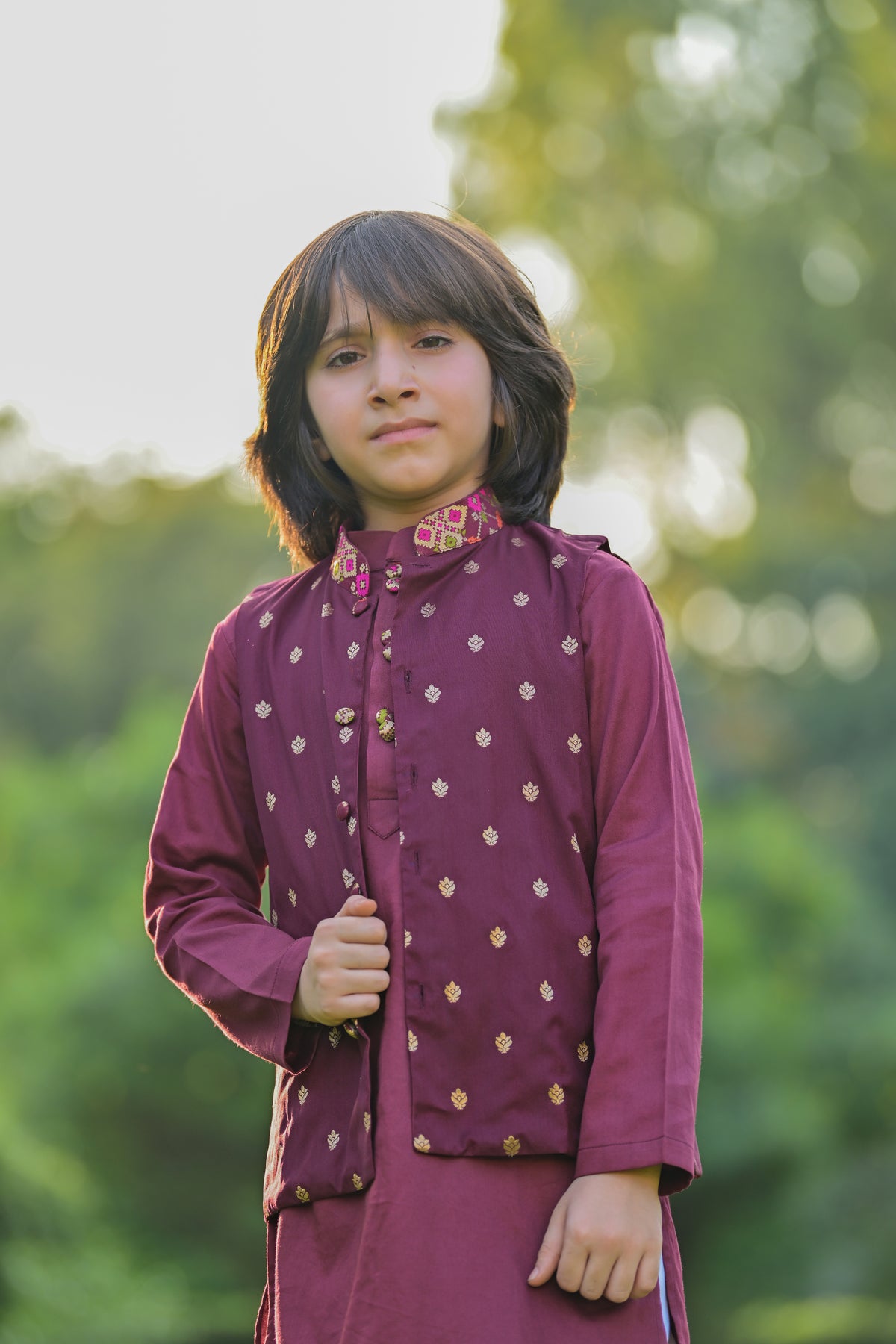 Ghat ki Shaam Kurta Set for Boy