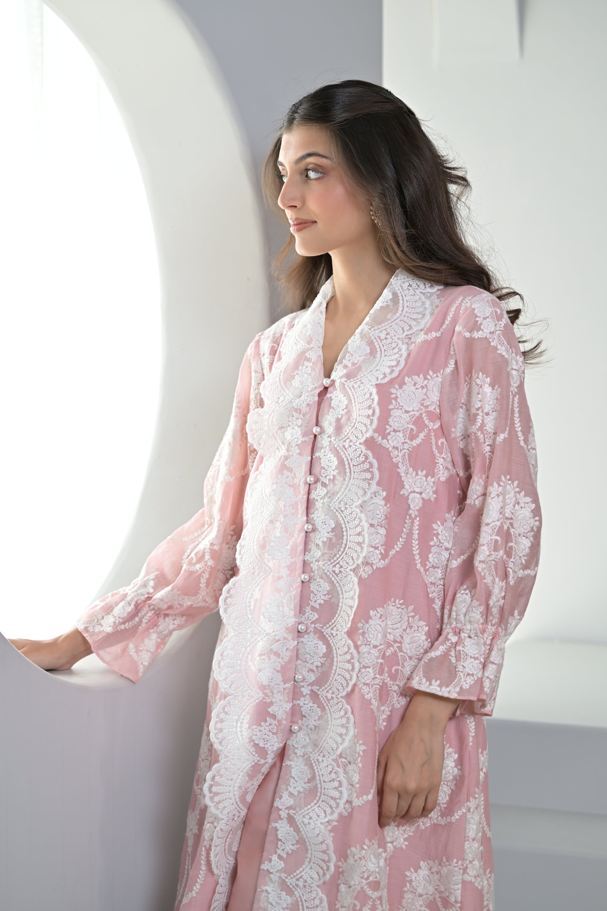 Blush Royalty Kurta Set for Women