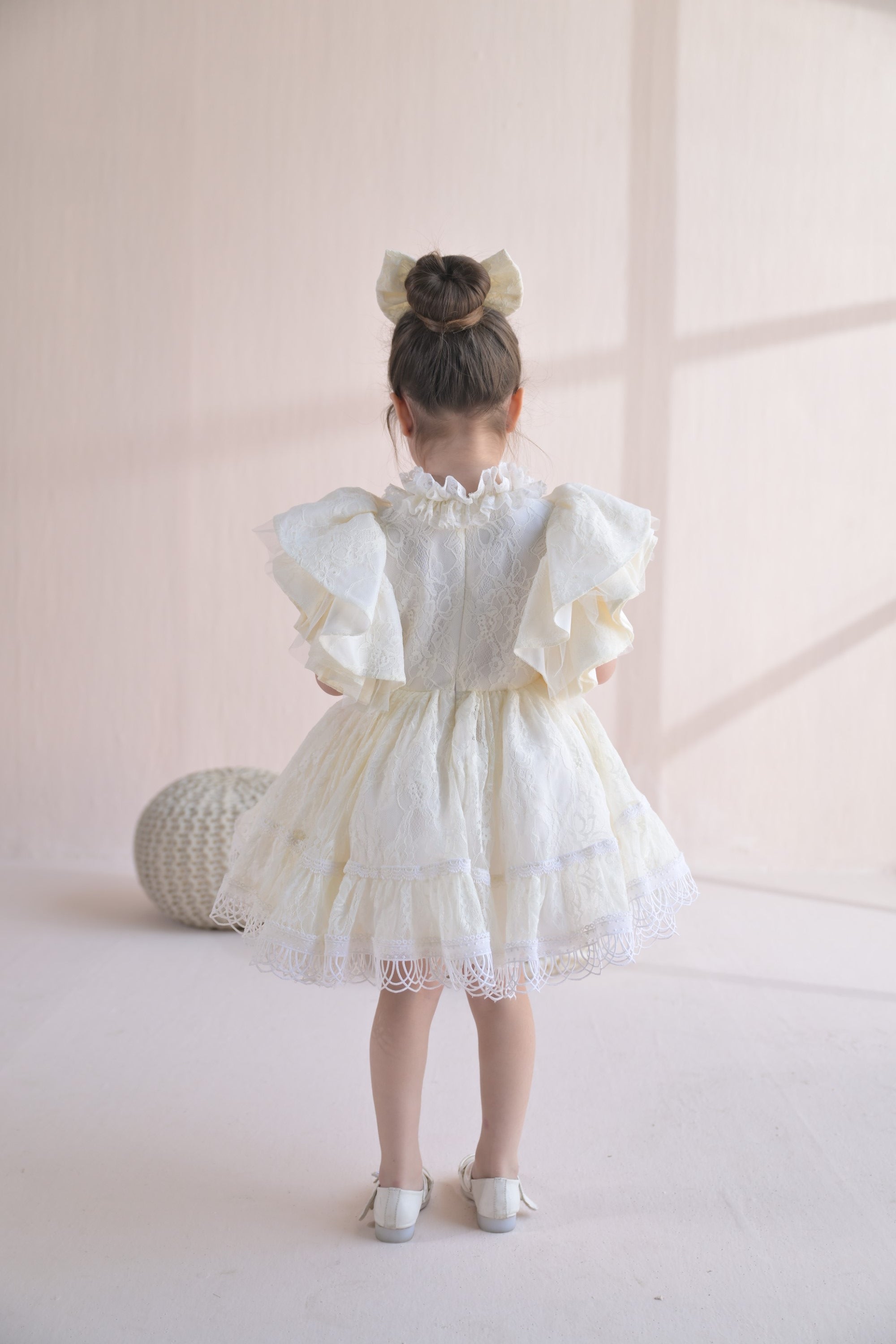 Lacey missy dress-ivory