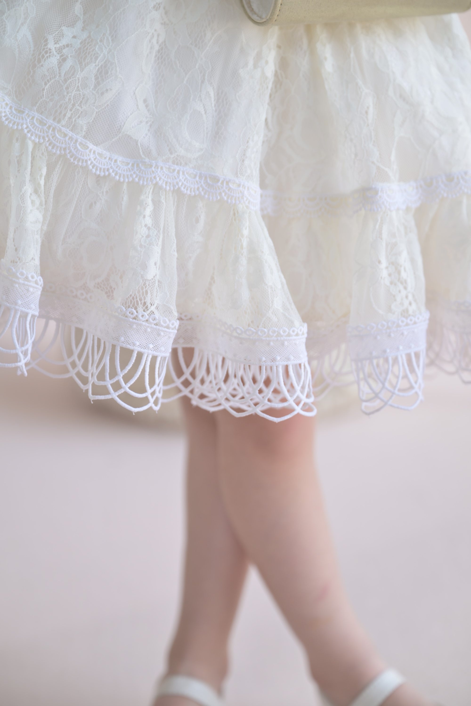Lacey missy dress-ivory
