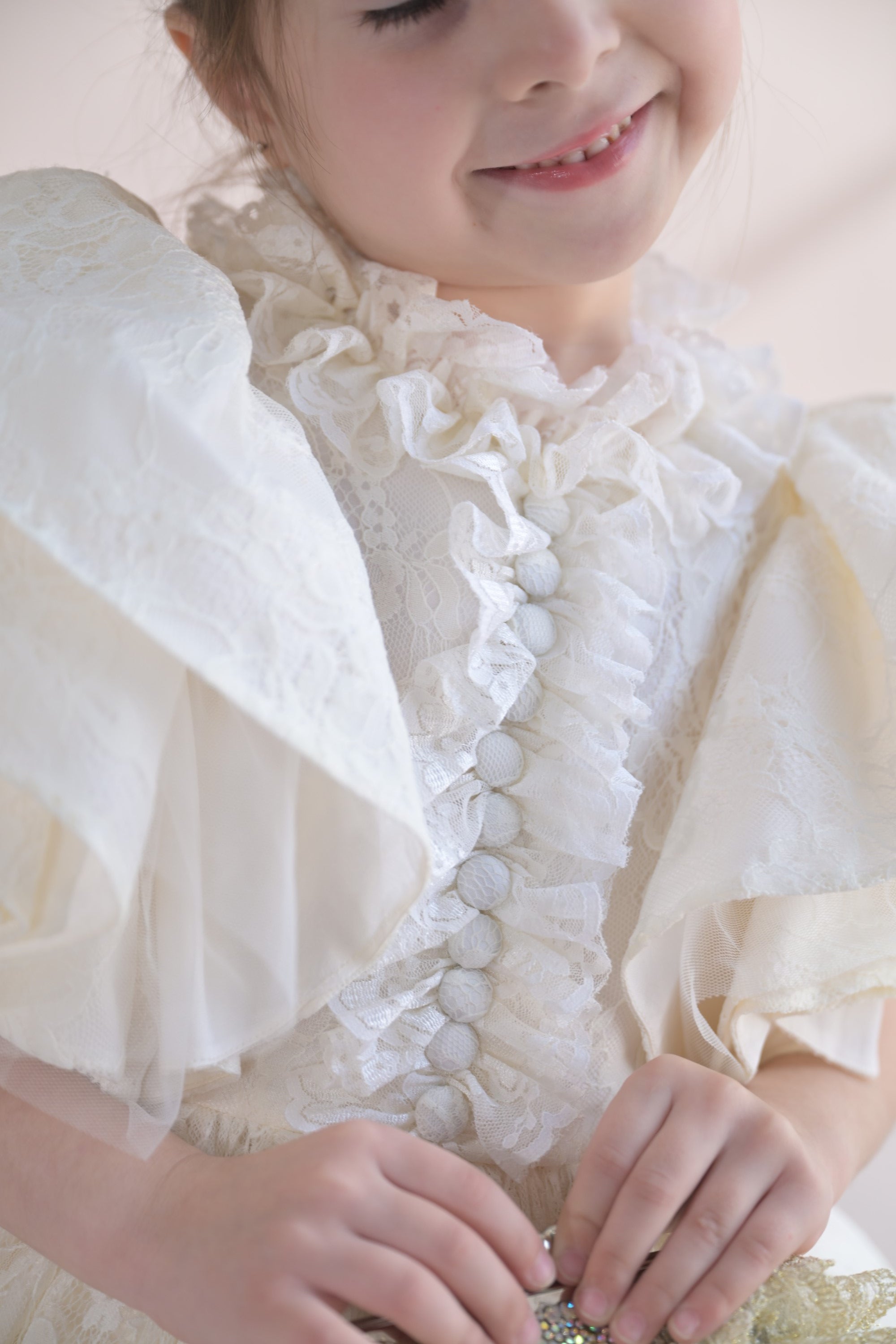 Lacey missy dress-ivory