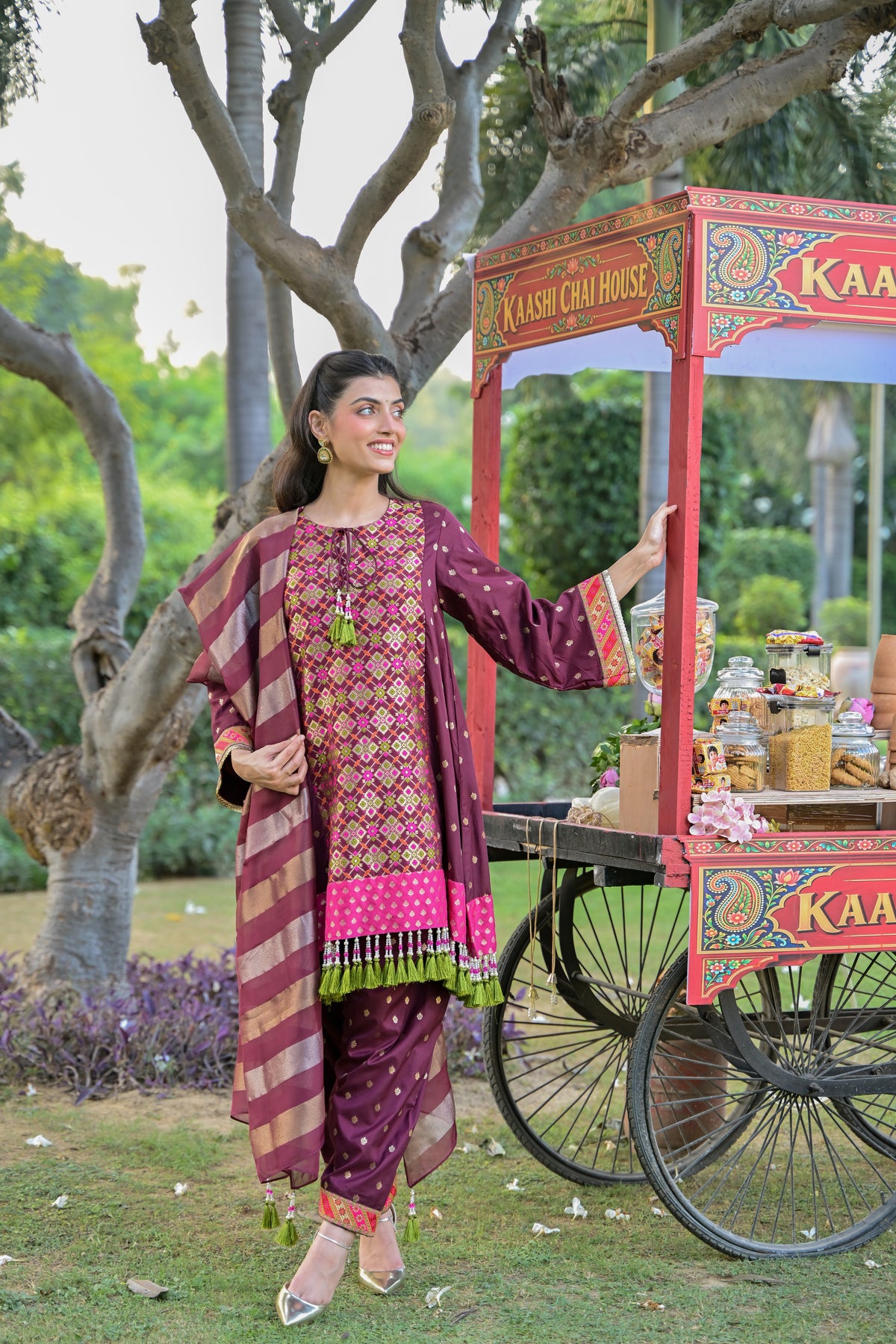 Ghat ki Shaam Kurta Set for Women