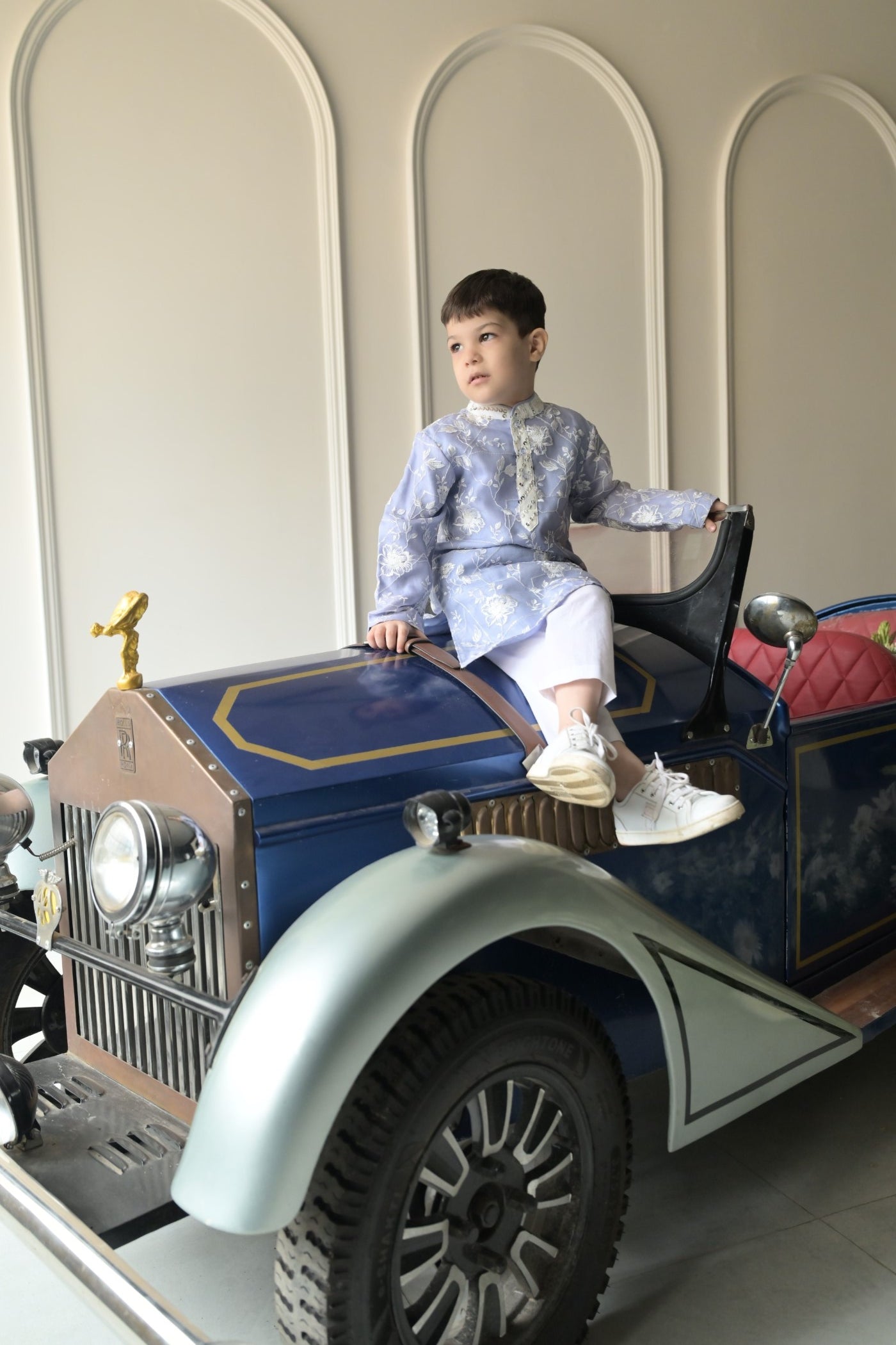 Periwinkle Organza- Boys
