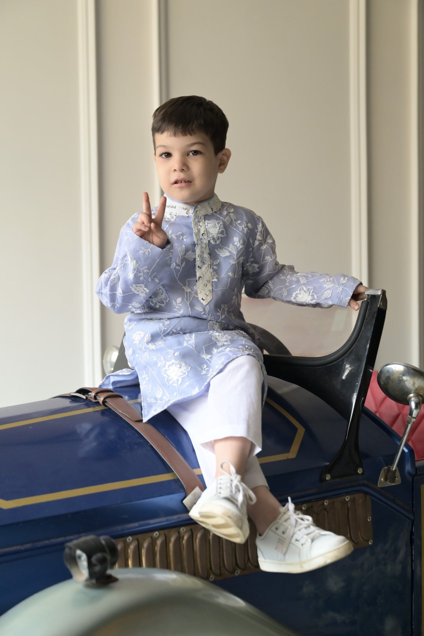 Periwinkle Organza- Boys