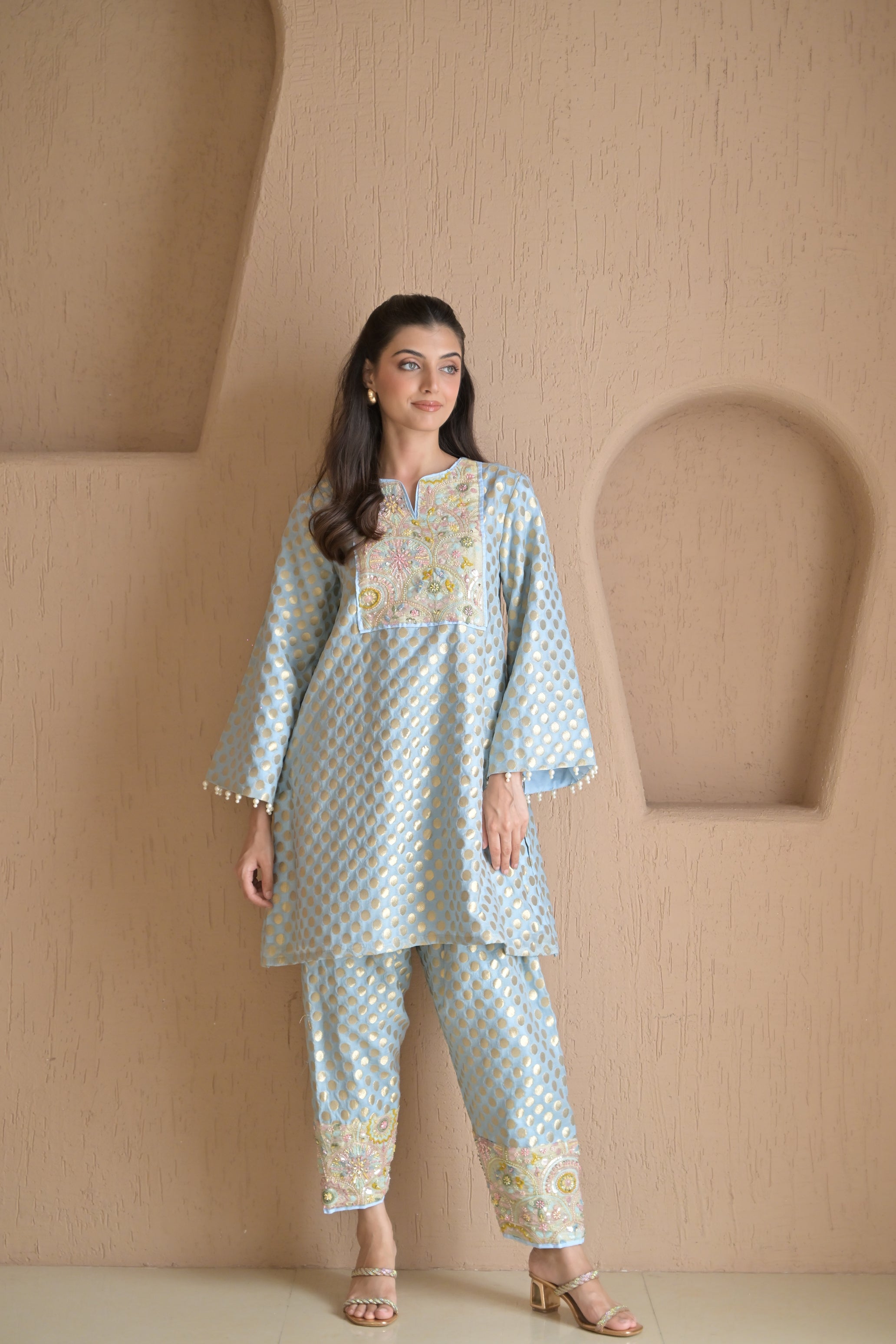 Aasmaani Rajsi Kurta Set for Women