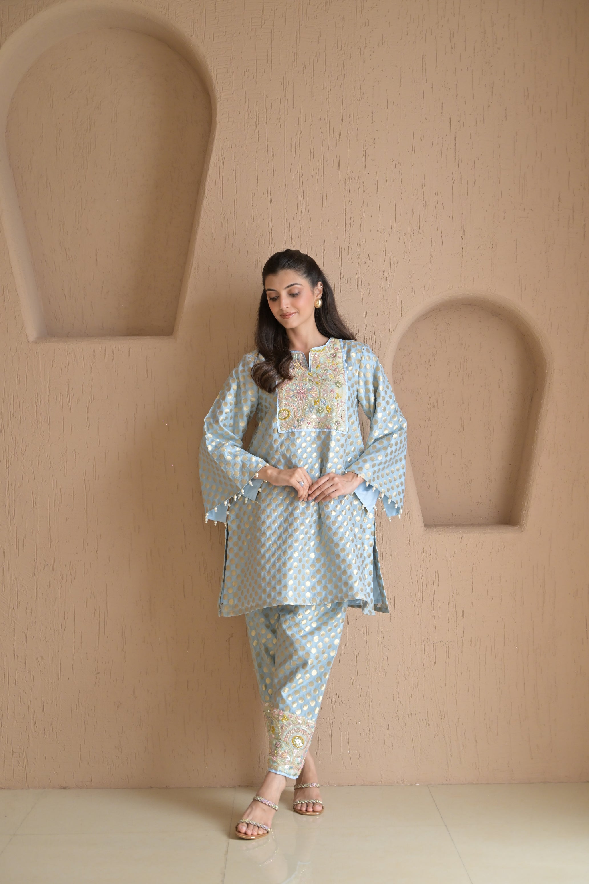 Aasmaani Rajsi Kurta Set for Women