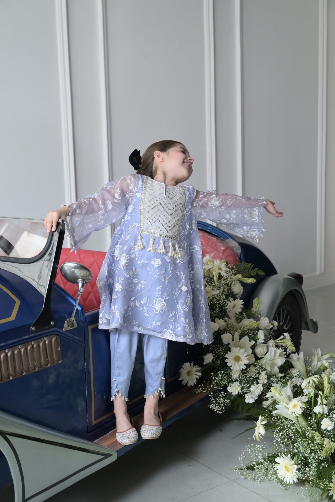 Periwinkle Organza- Girls