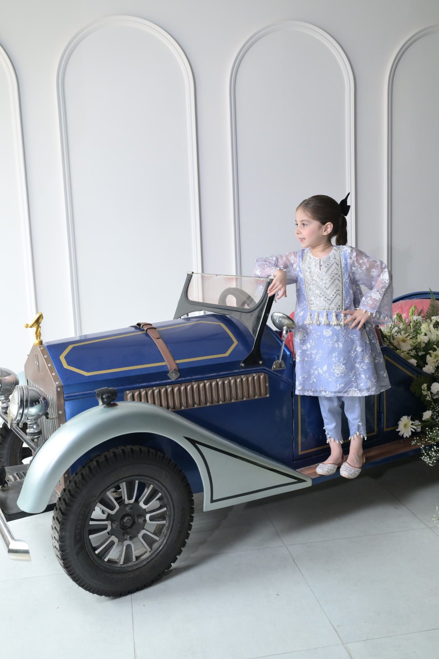 Periwinkle Organza- Girls