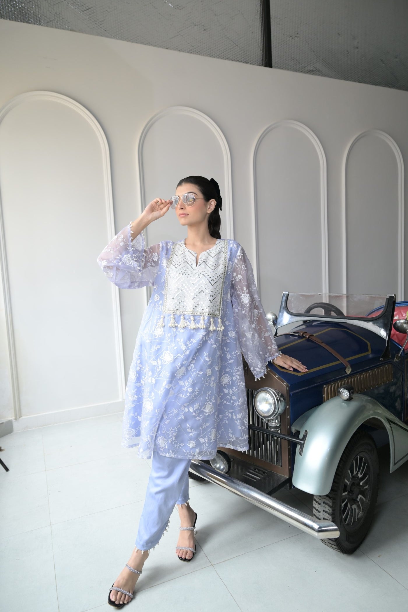 Periwinkle Organza-Women