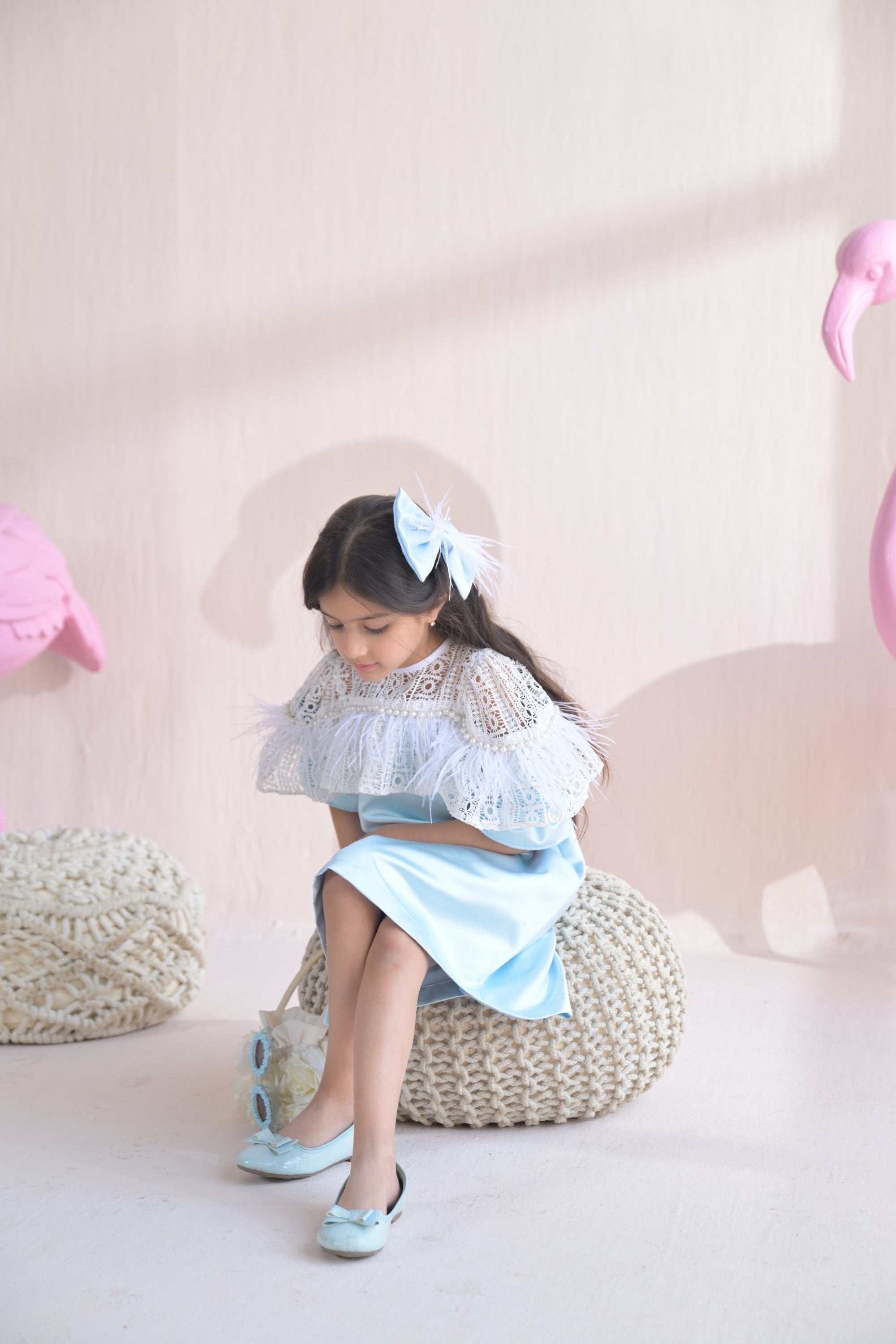 Shore-line dress
