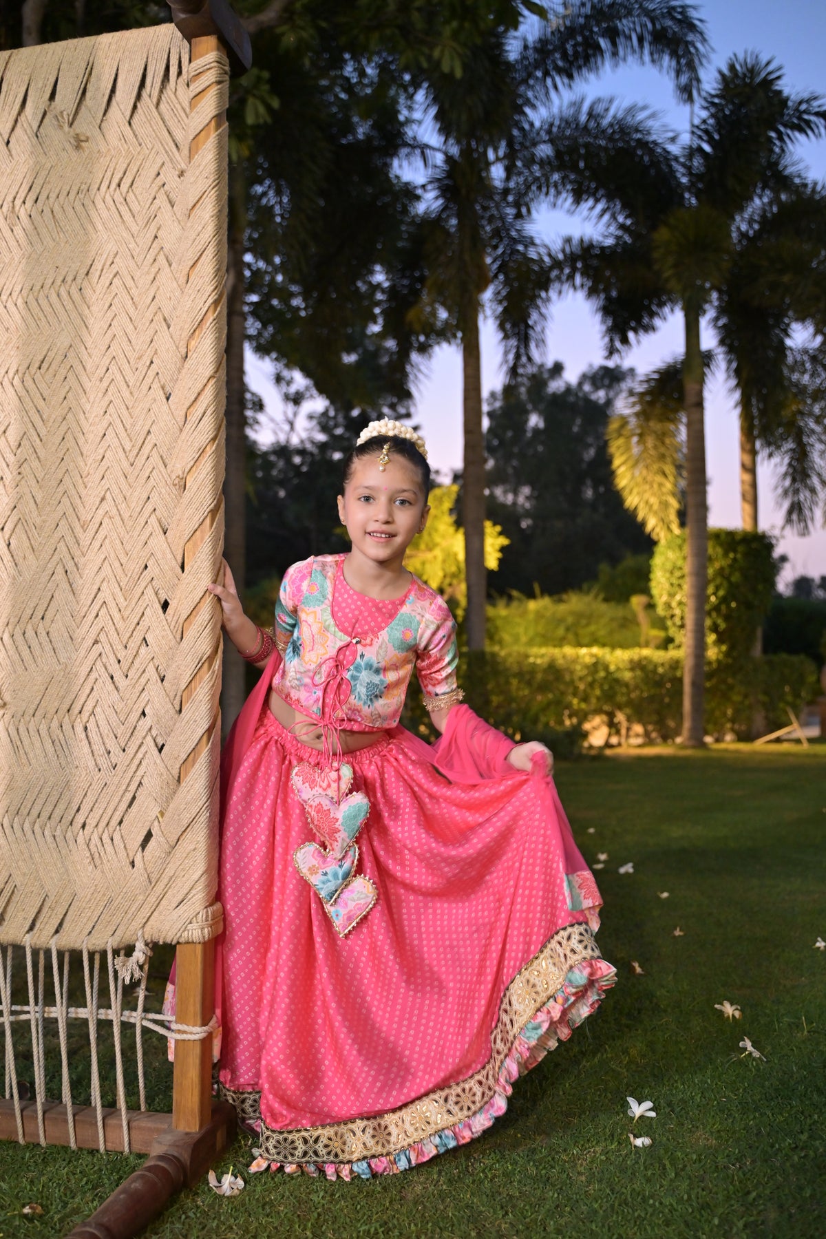 Chashni Lehenga - Fuschia