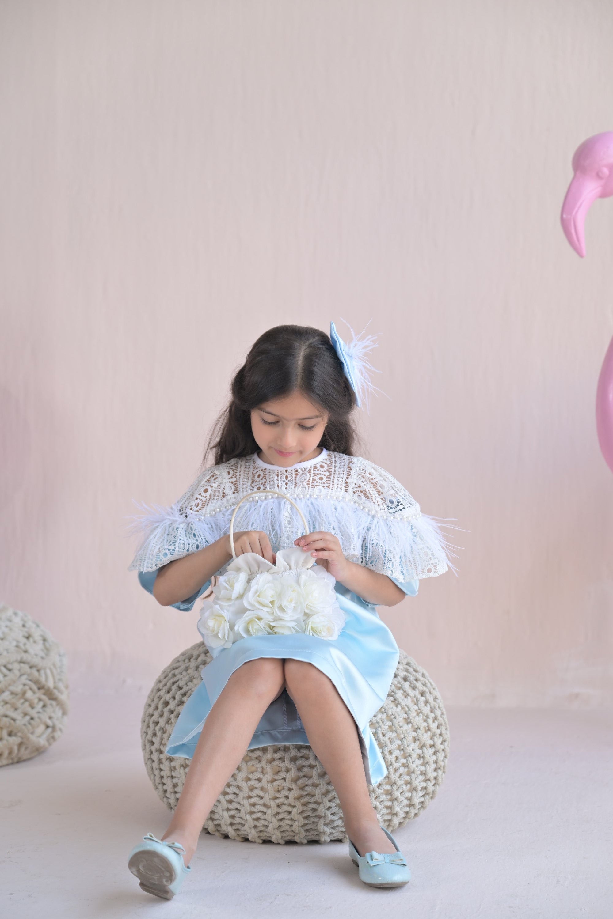 Shore-line dress