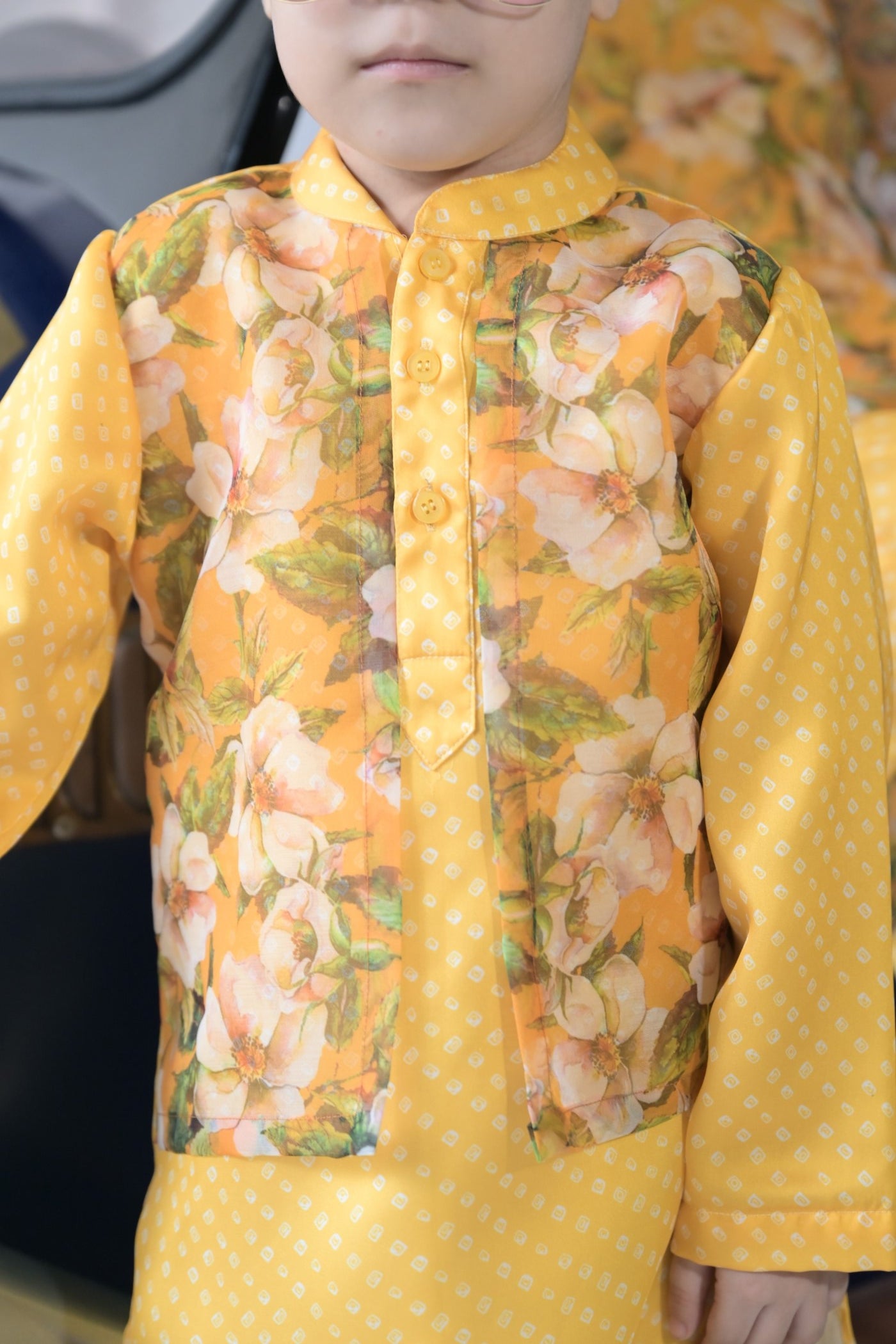 Yellow Organza- Boys