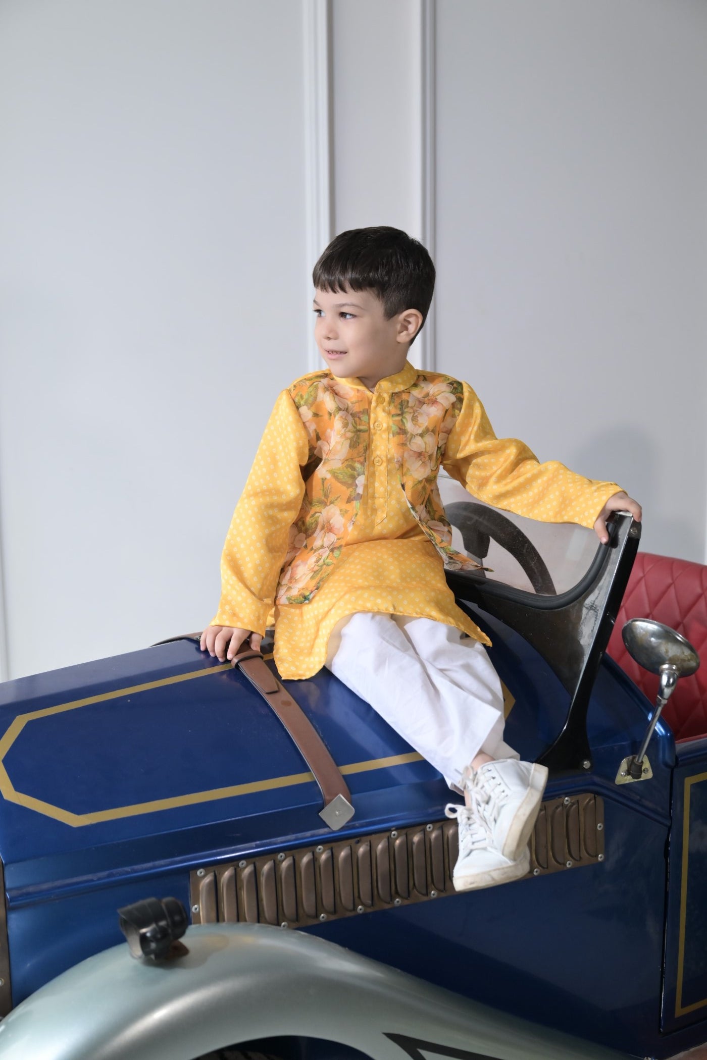Yellow Organza- Boys