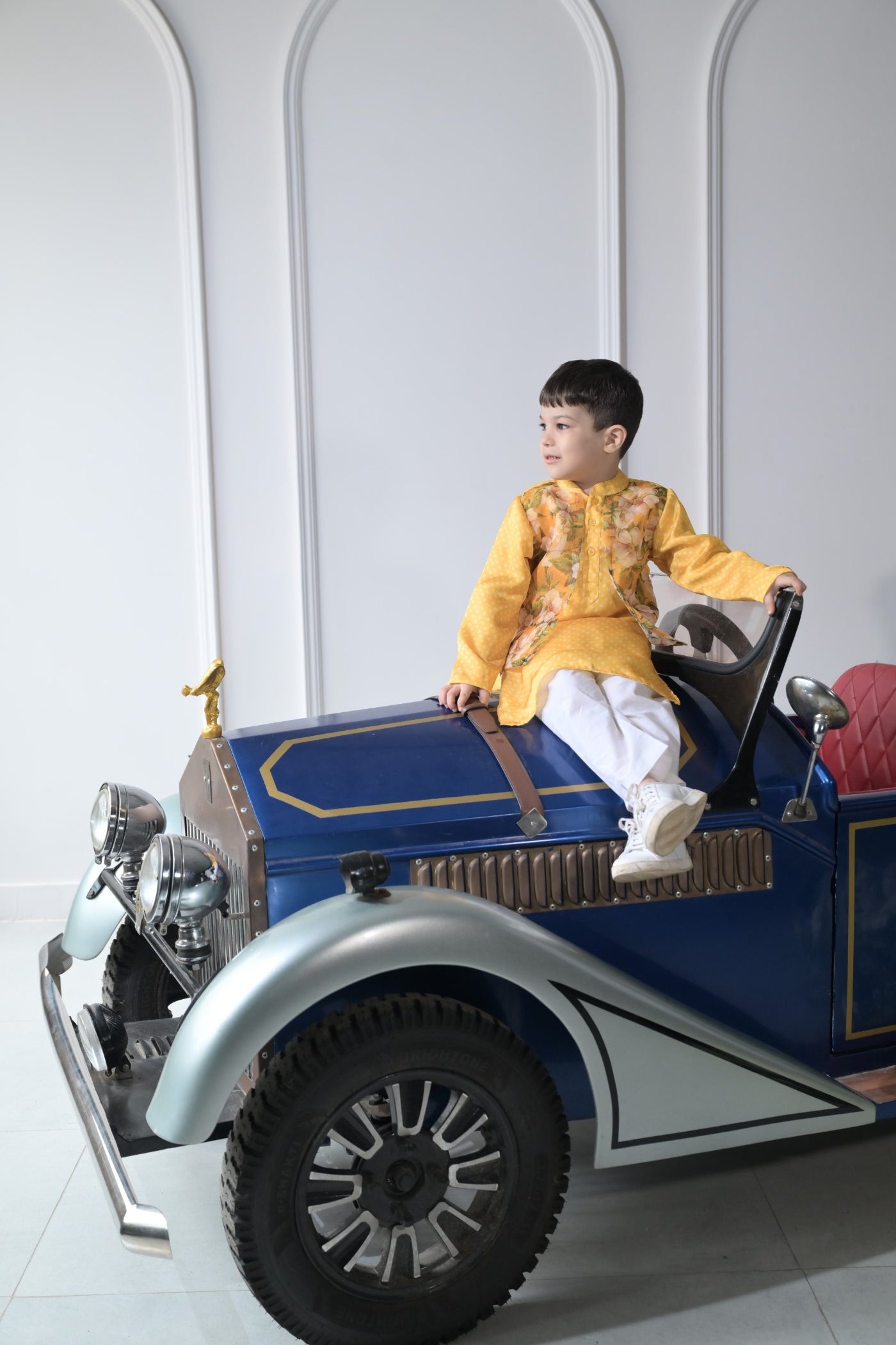 Yellow Organza- Boys