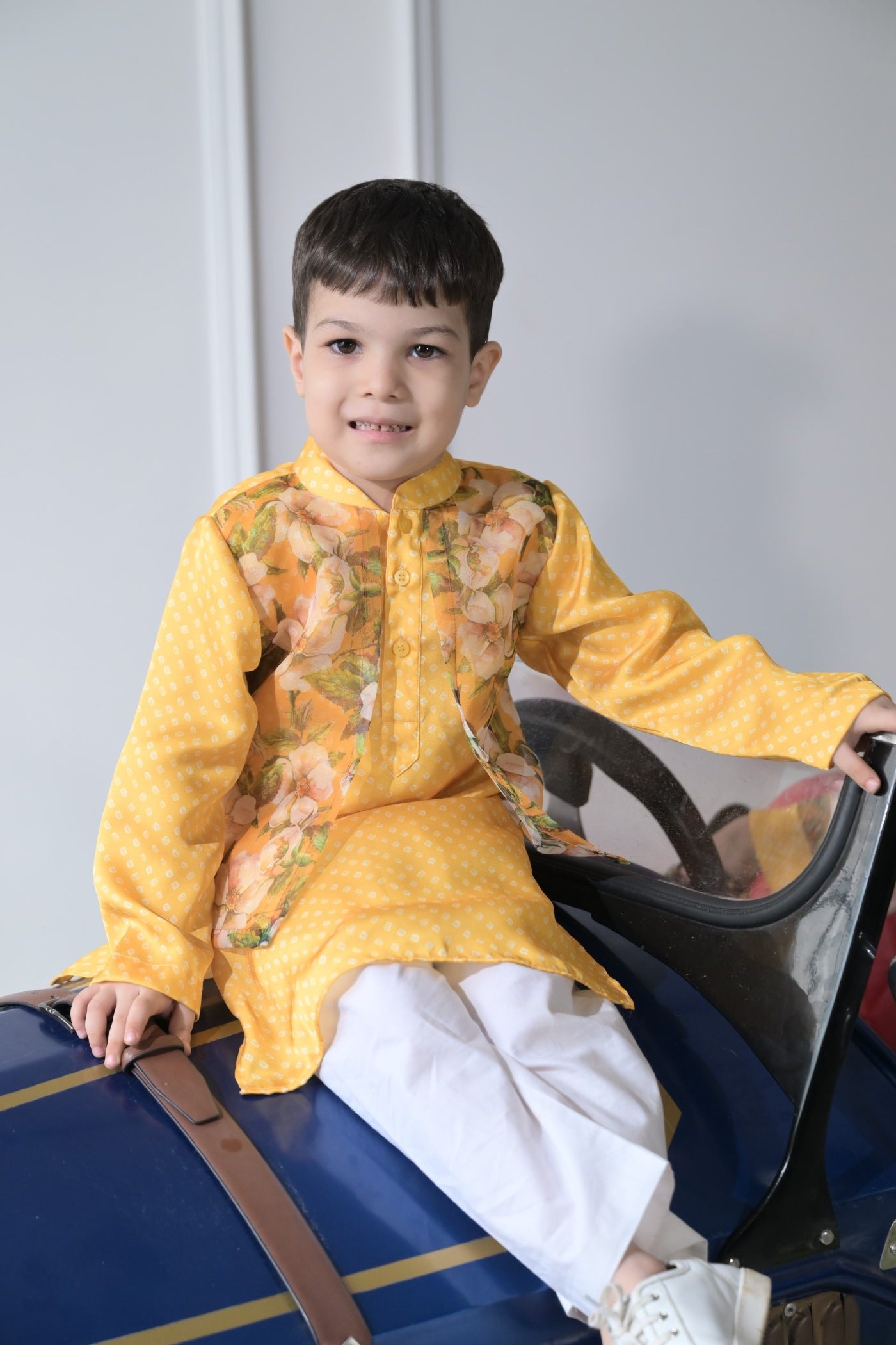 Yellow Organza- Boys
