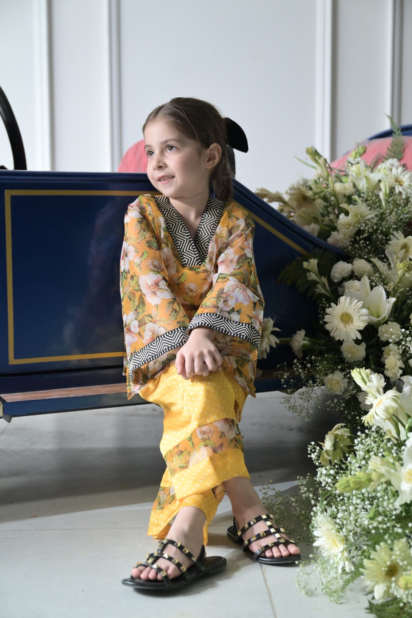 Yellow Organza-Girls