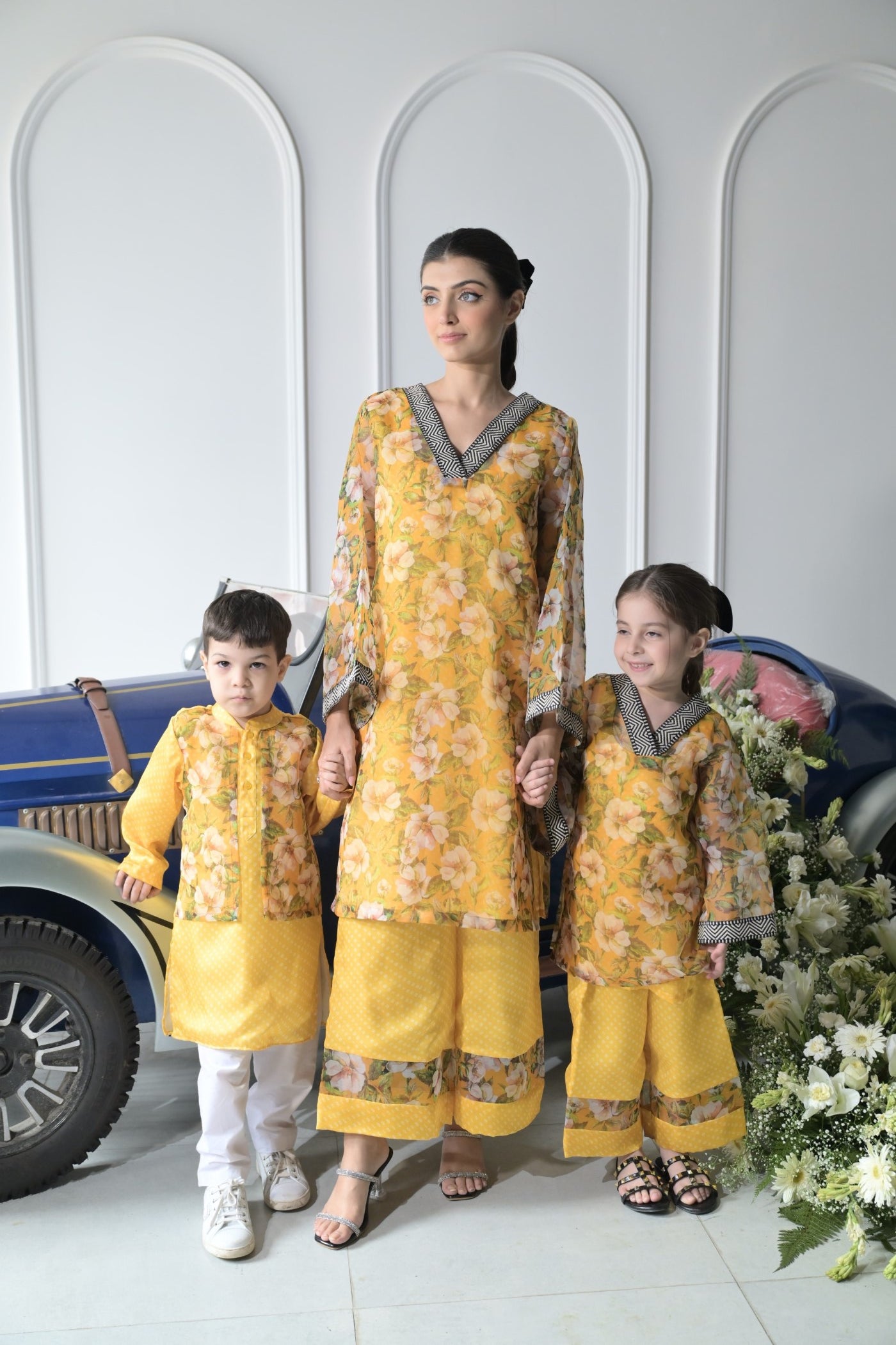 Yellow Organza-Girls