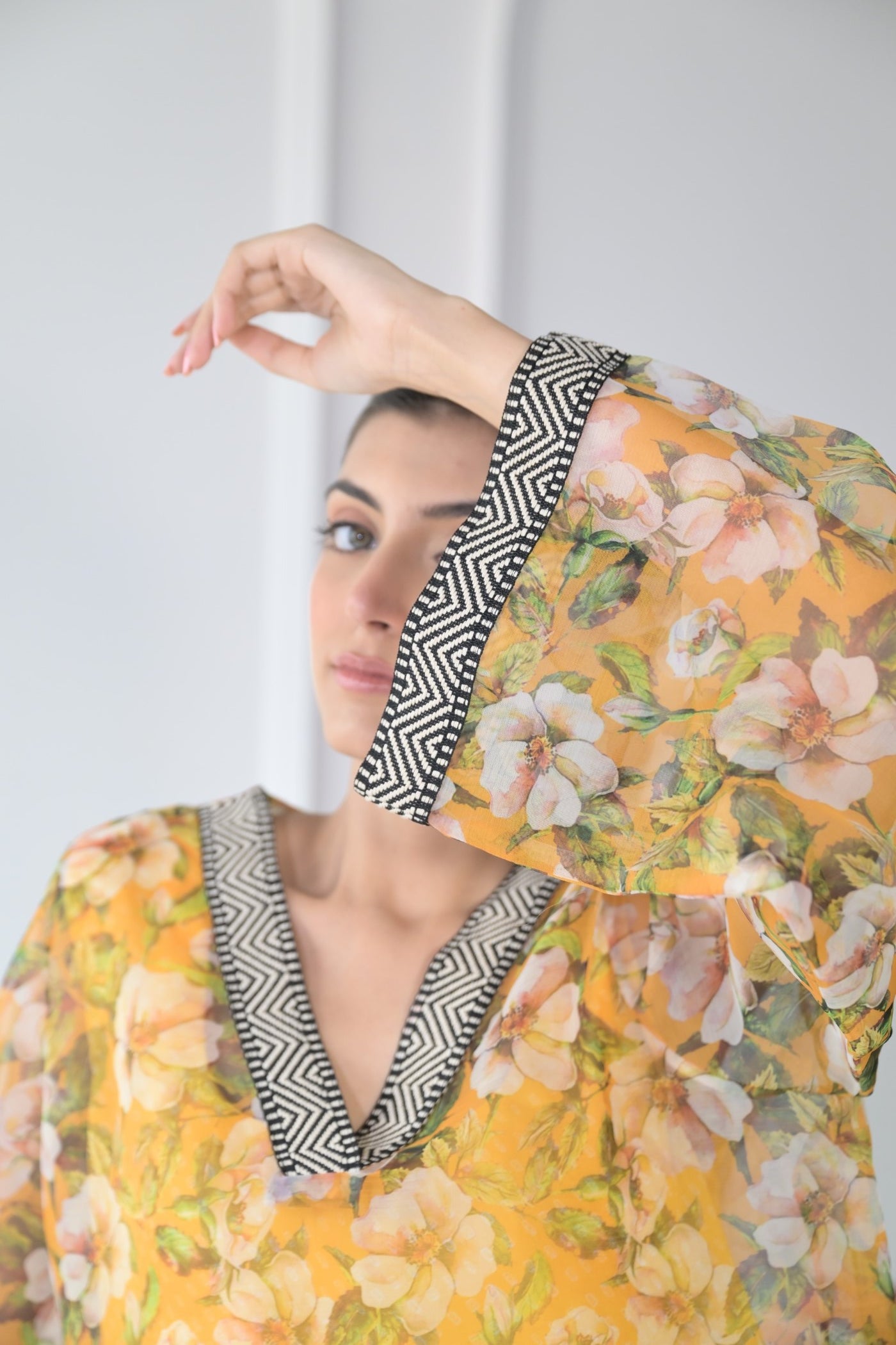 Yellow Organza-Women