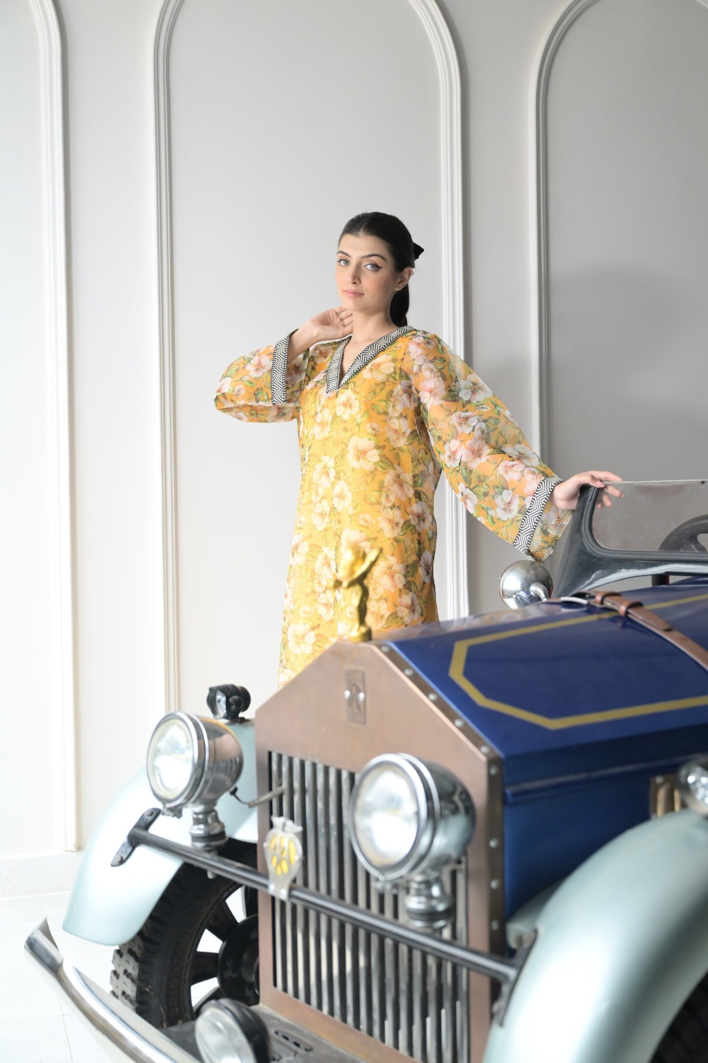 Yellow Organza-Women