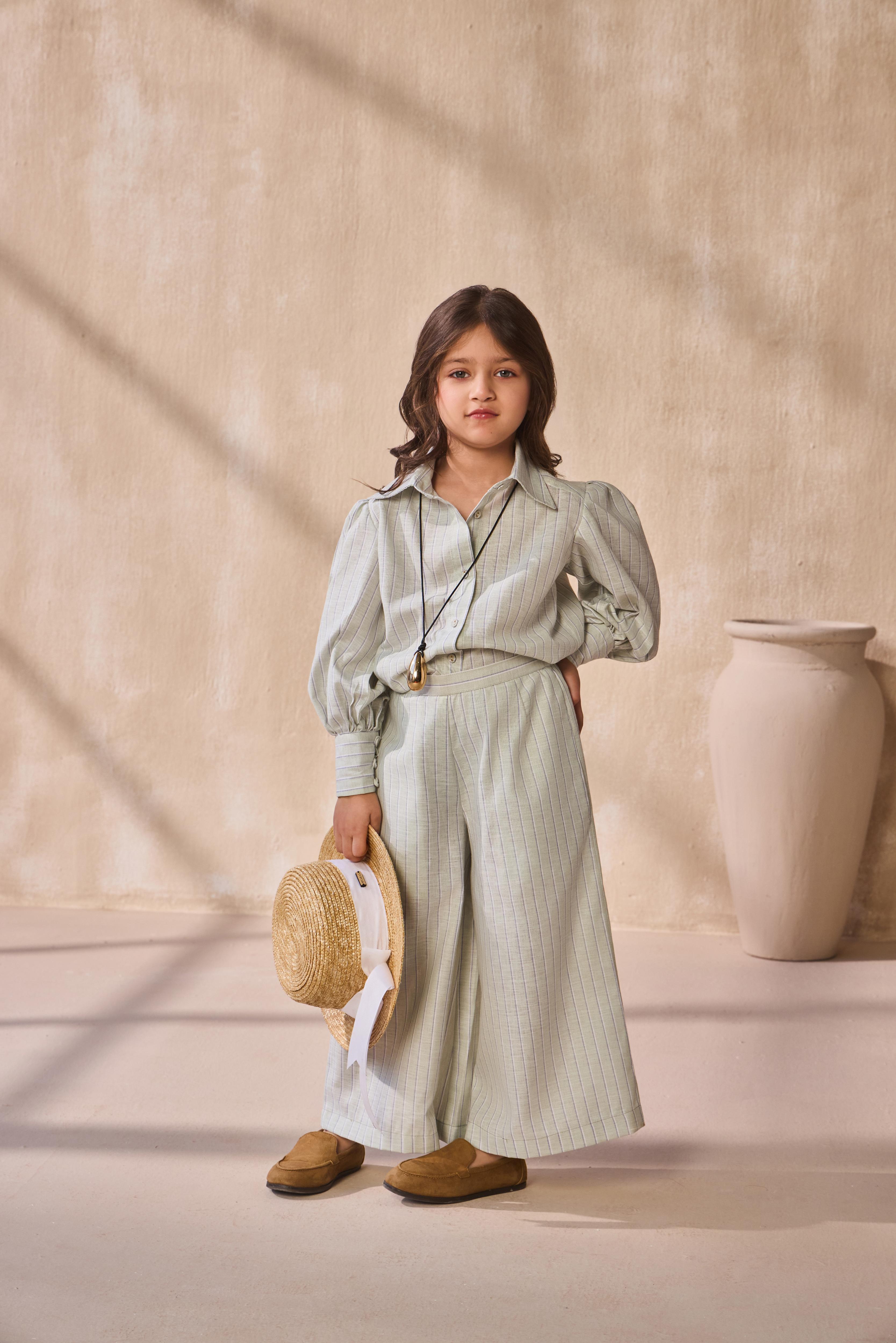 Seafoam Horizon Co-ord Set For Girl