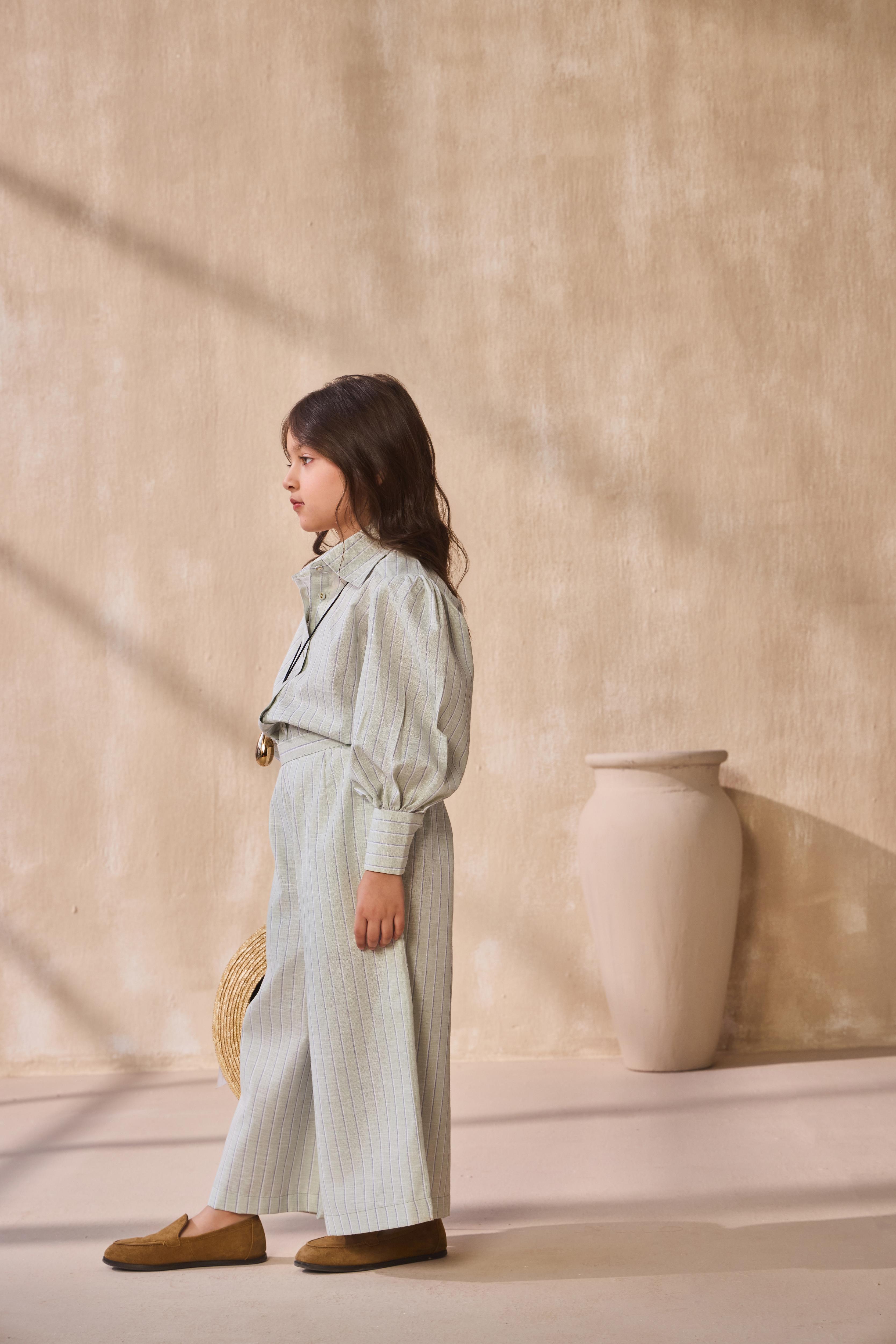 Seafoam Horizon Co-ord Set For Girl