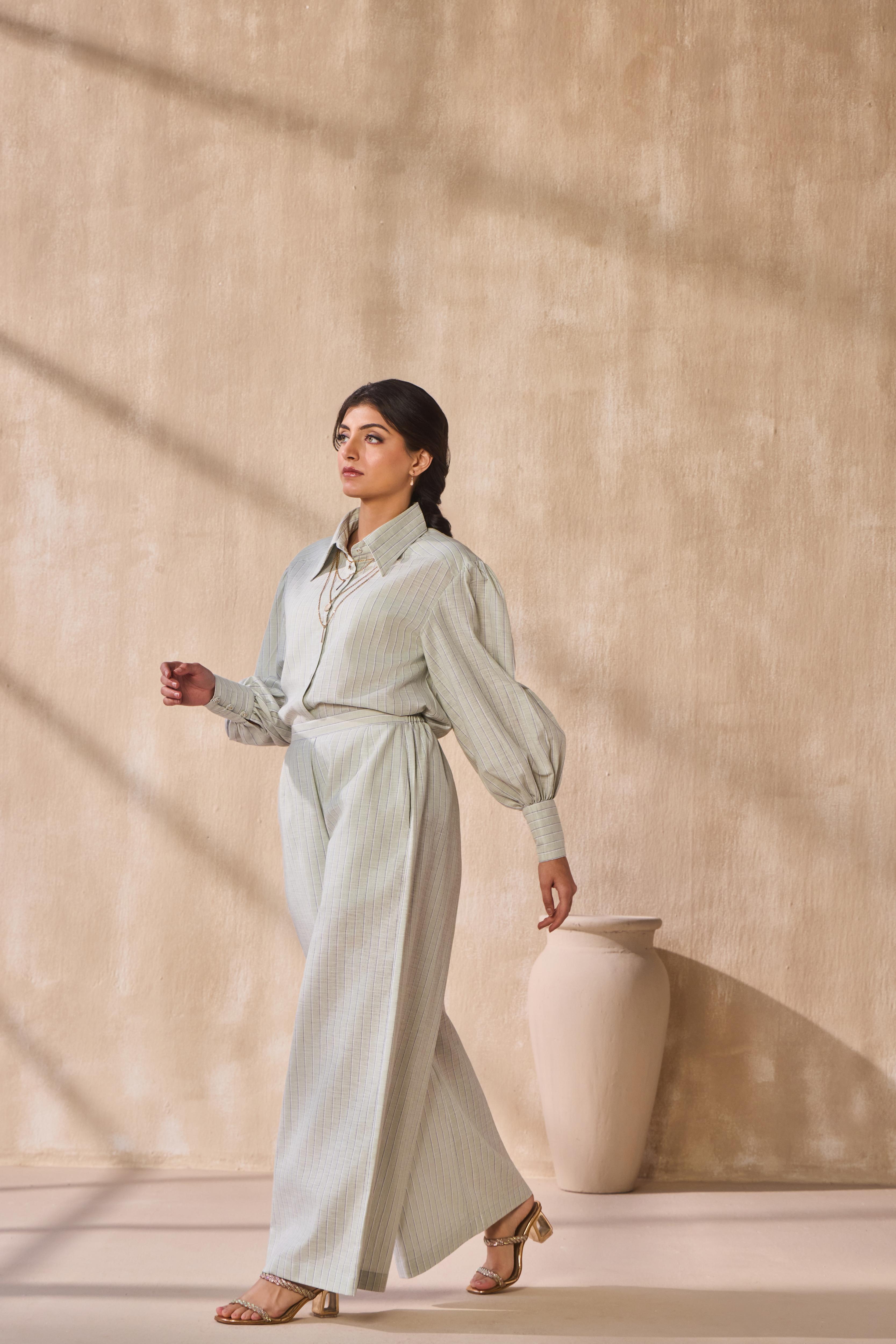 Seafoam Horizon Co-ord Set For Women