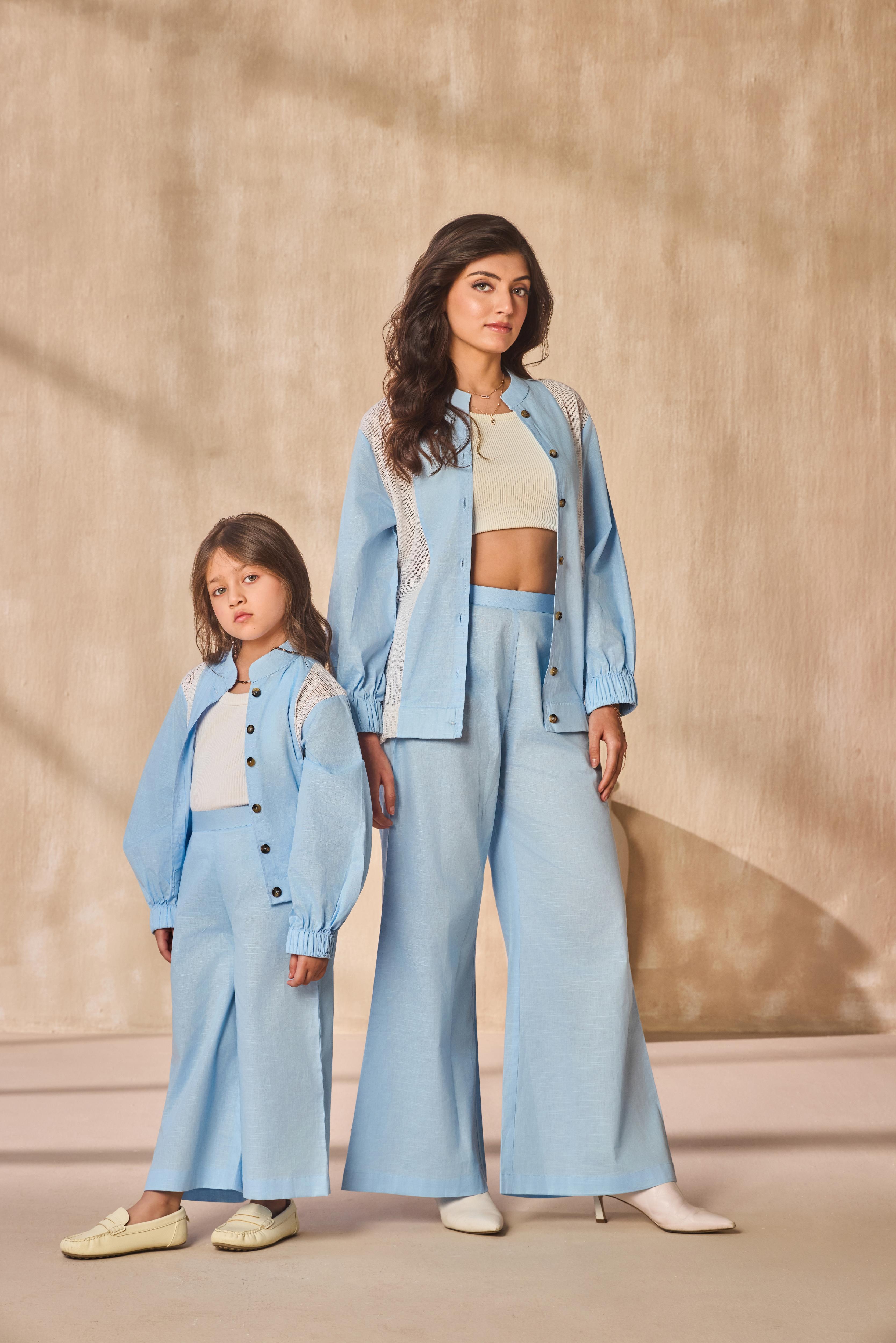 Capri Sky Co-ord Set For Women