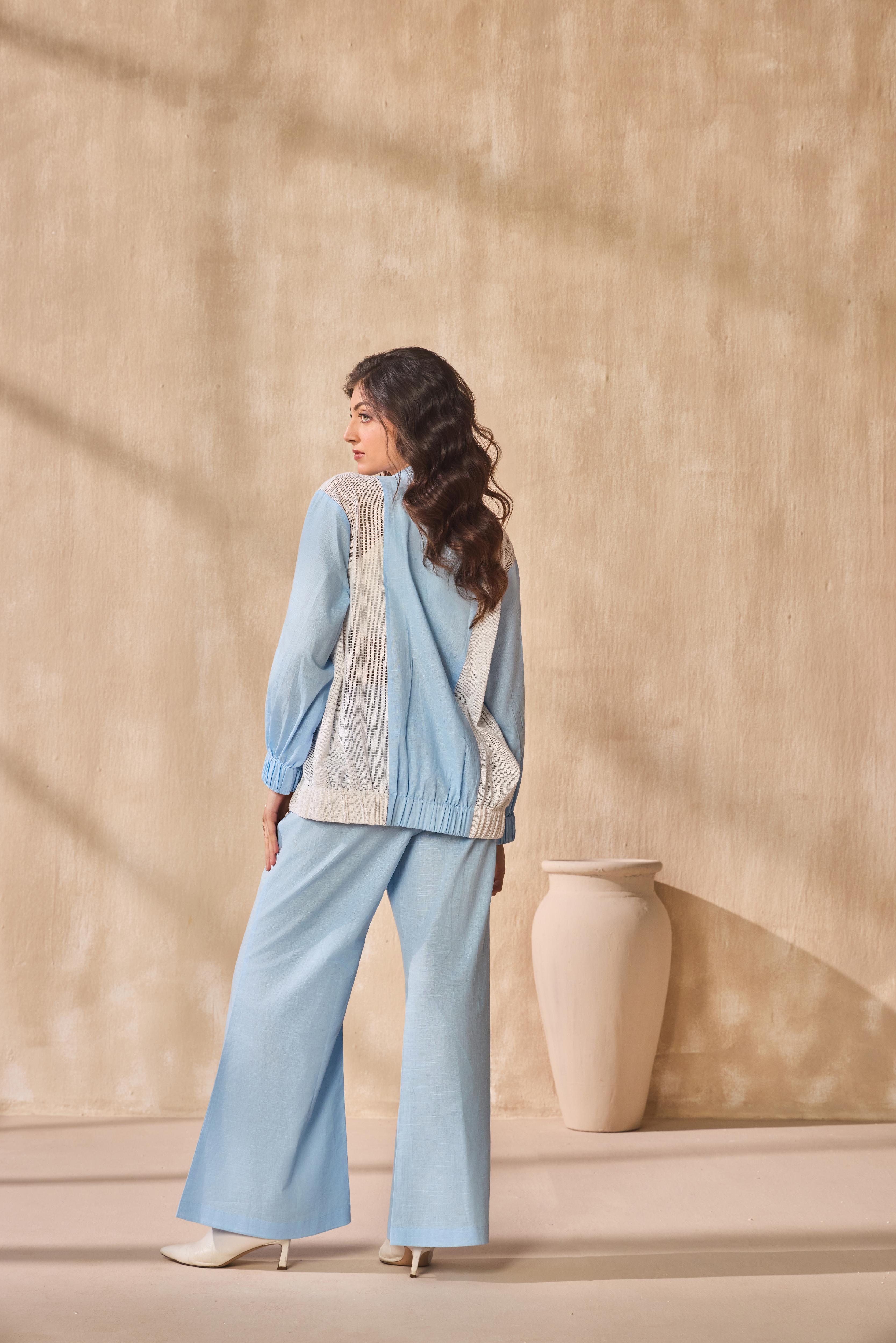 Capri Sky Co-ord Set For Women