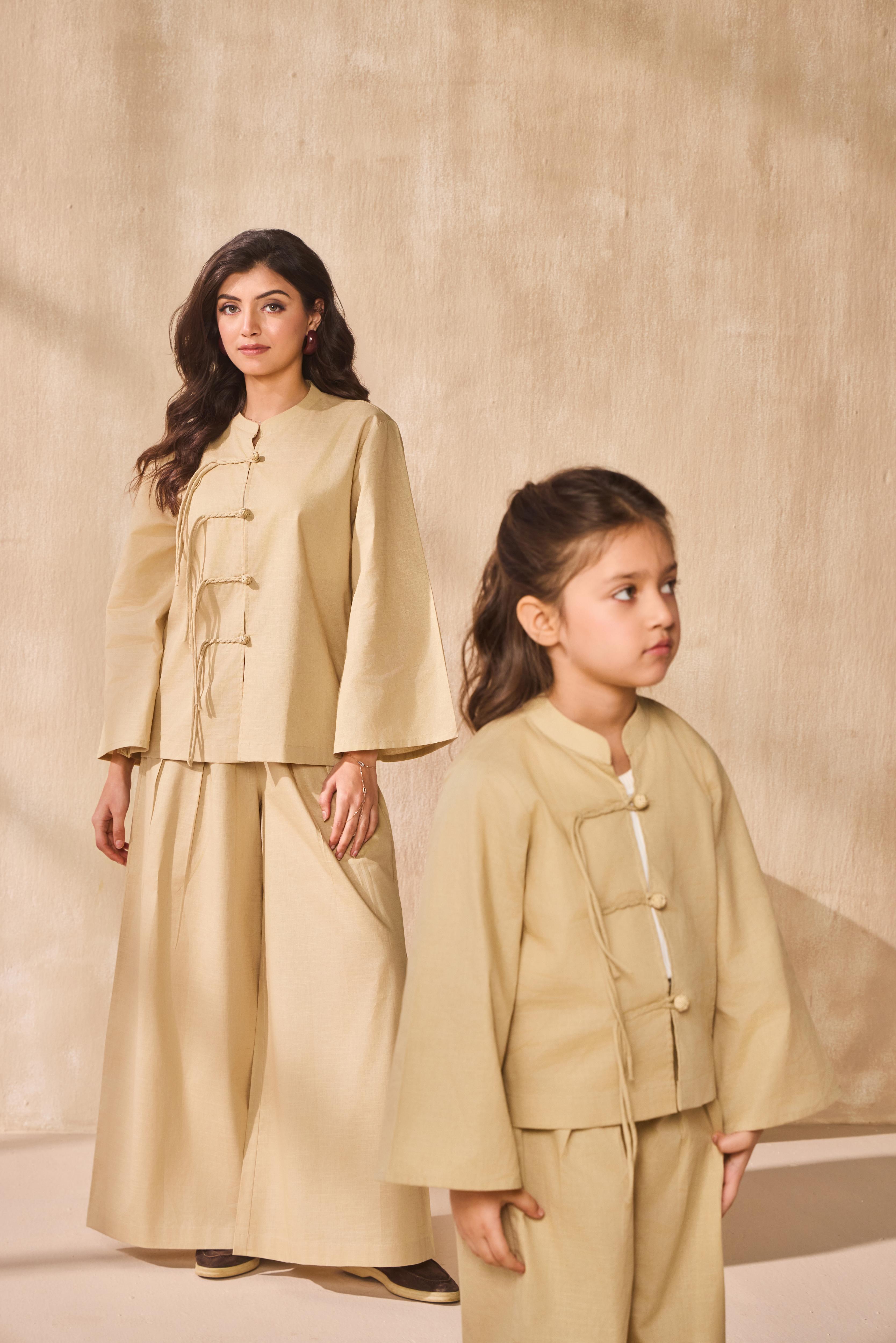 Tuscan Beige Co-ord Set For Women