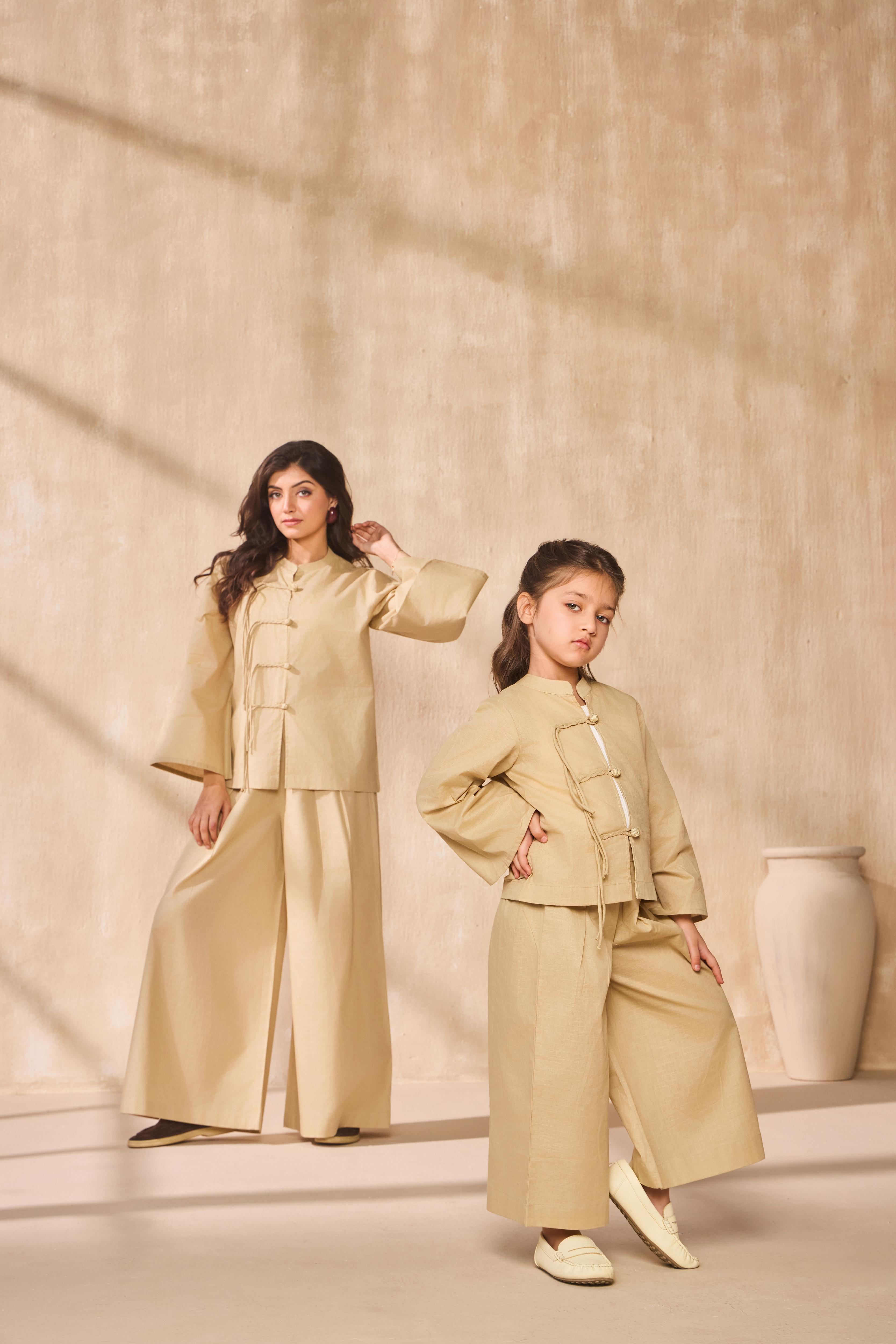 Tuscan Beige Co-ord Set For Women