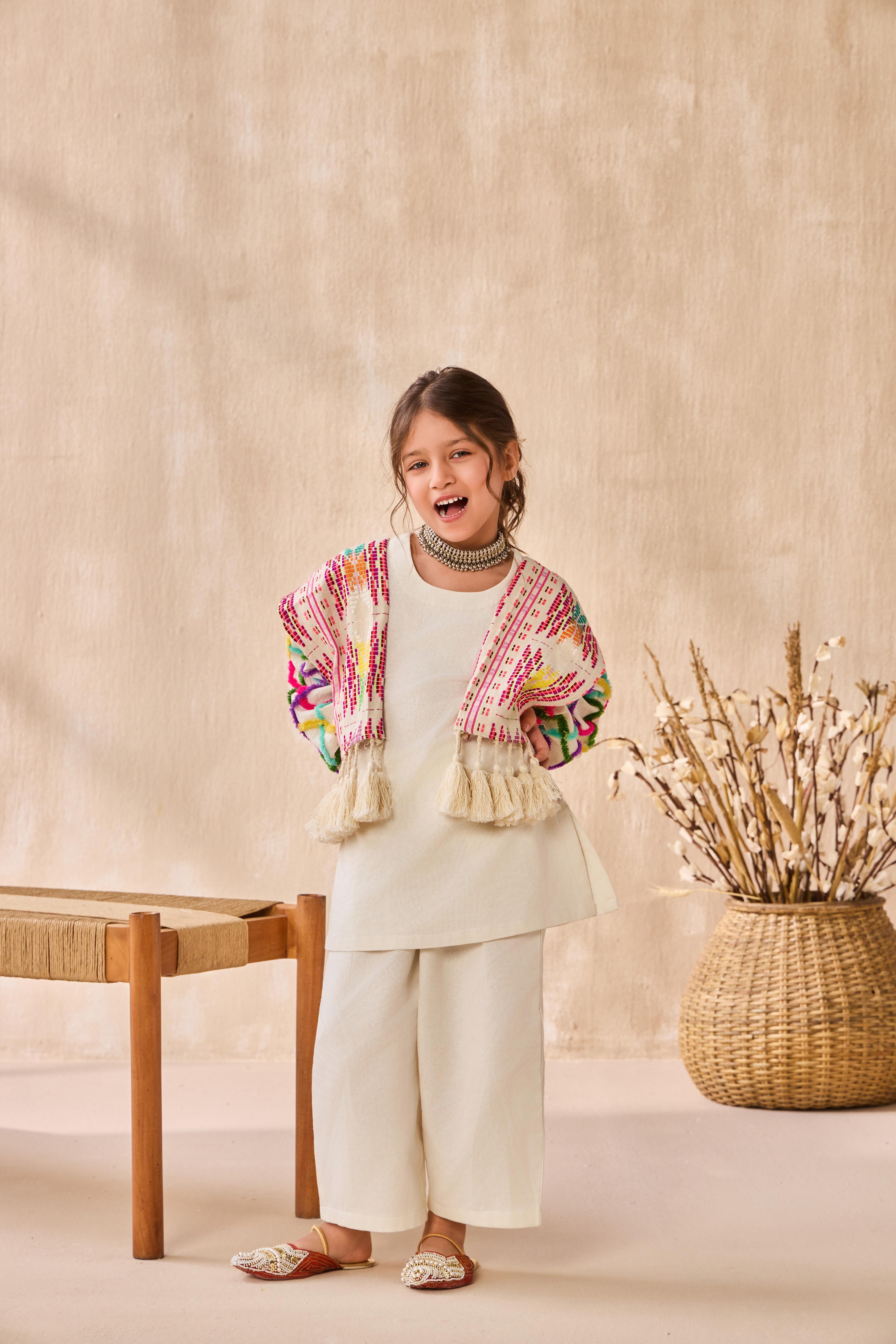 Saanjh Kurta Set For Girl
