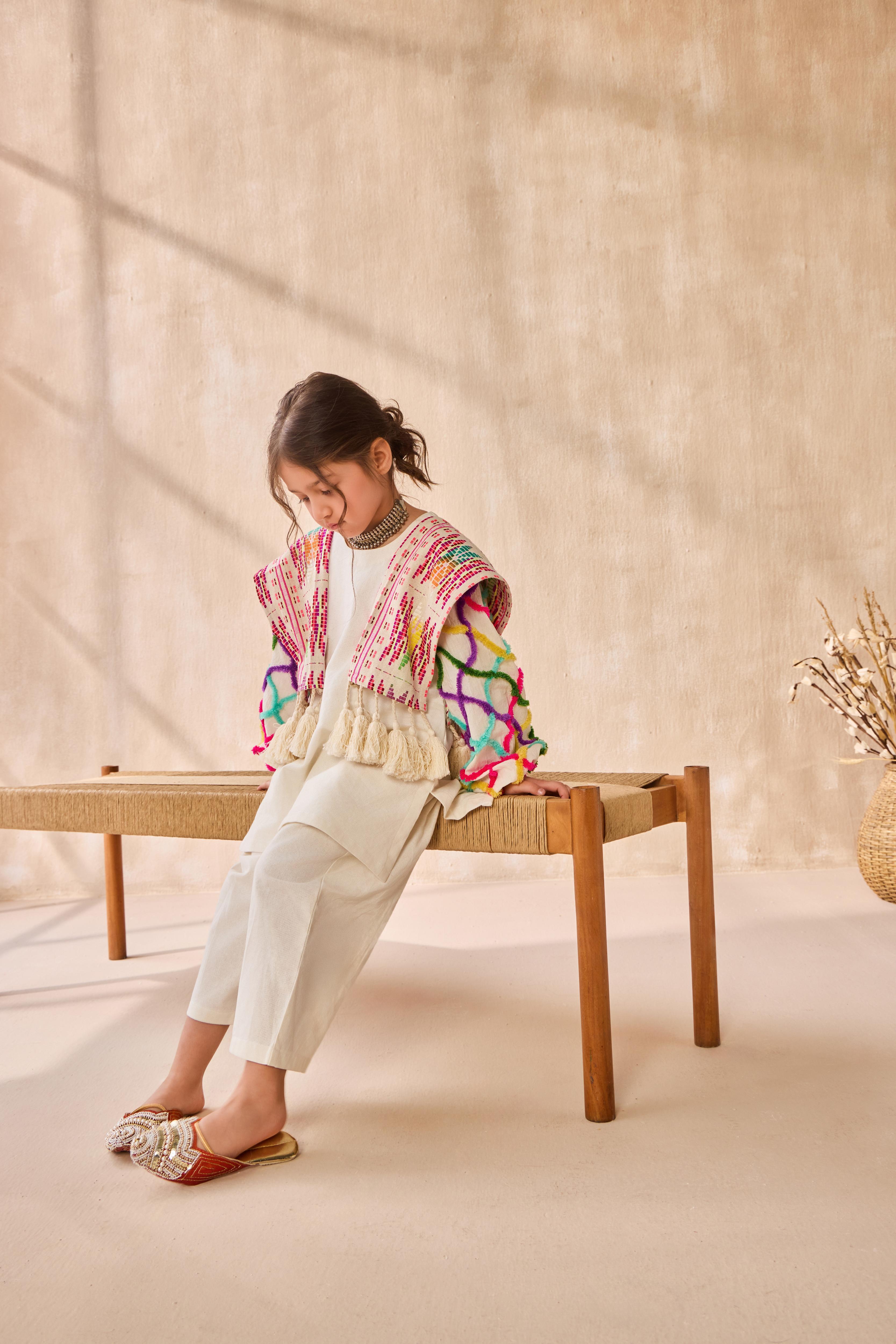 Saanjh Kurta Set For Girl