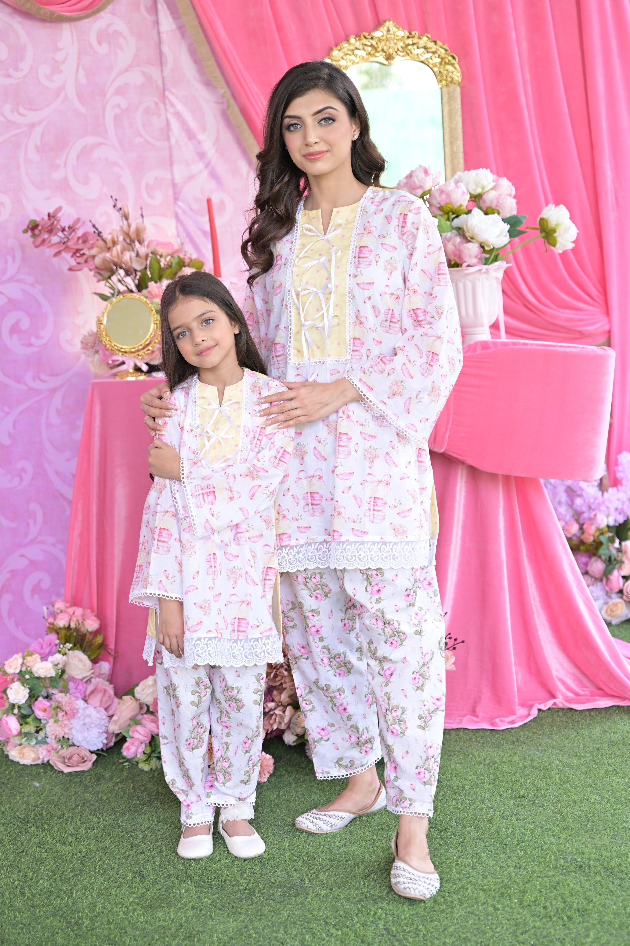 Lemon Macarons Set For Girl