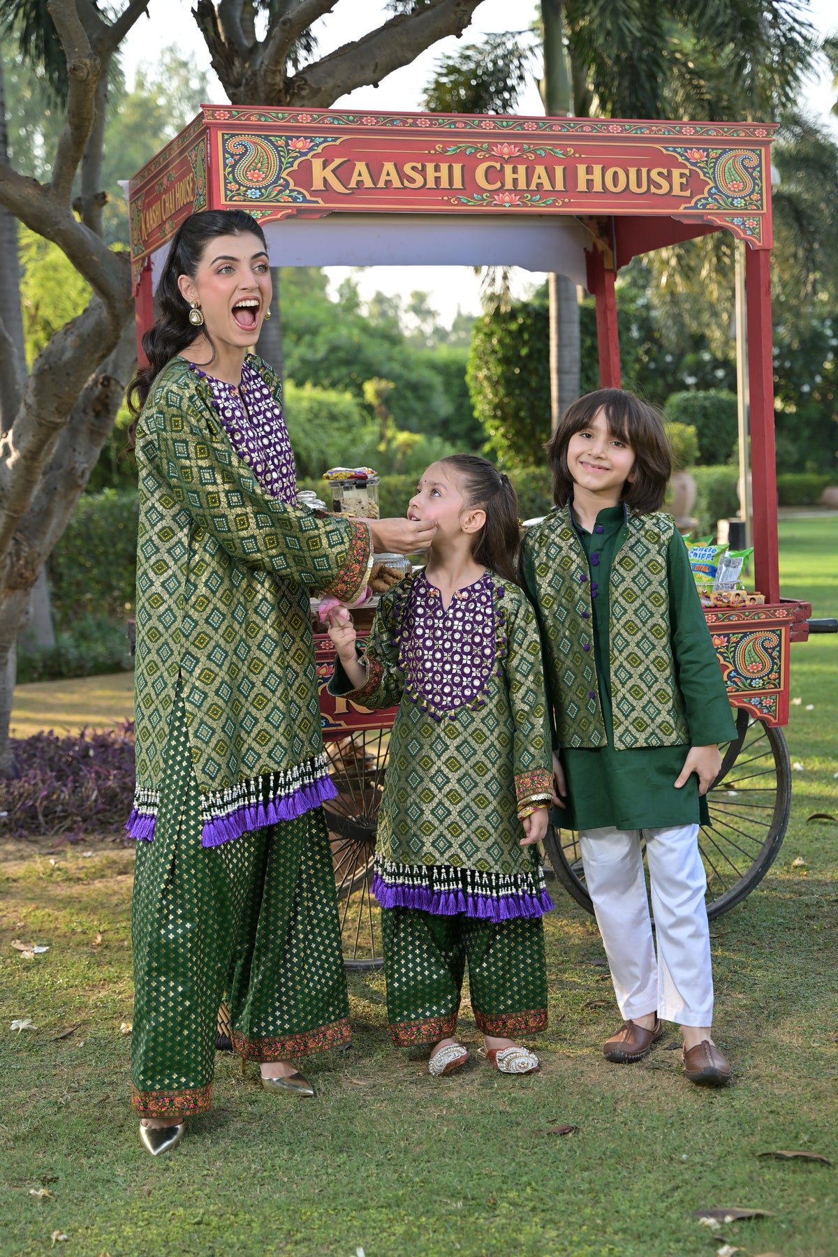 Paan ki Gali Kurta Set for Boy