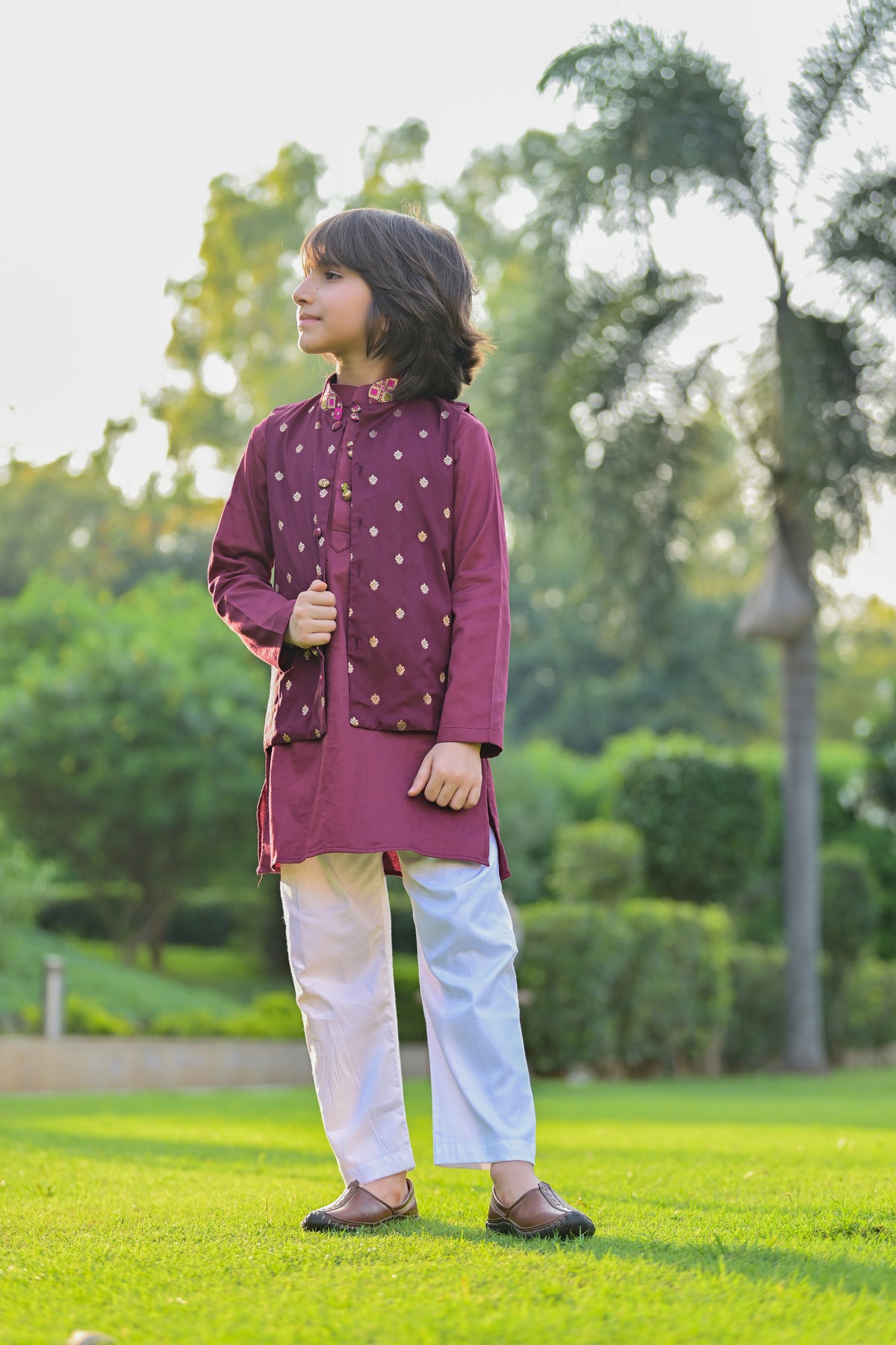 Ghat ki Shaam Kurta Set for Boy