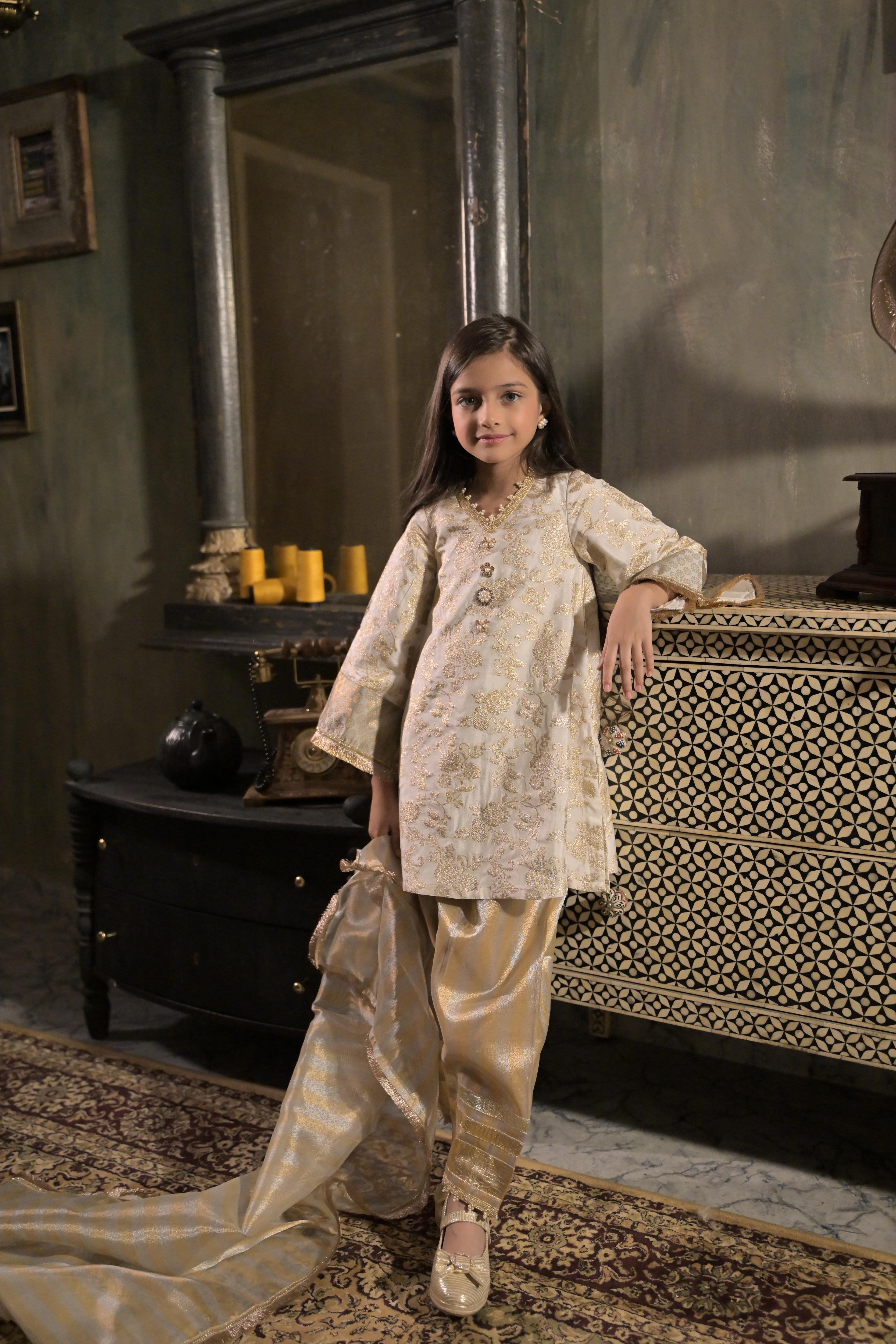 Sitara Kurta Set For Girl