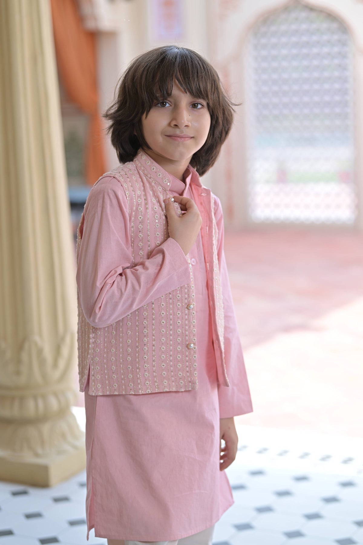 Blushing Beauty  Kurta Set for Boy