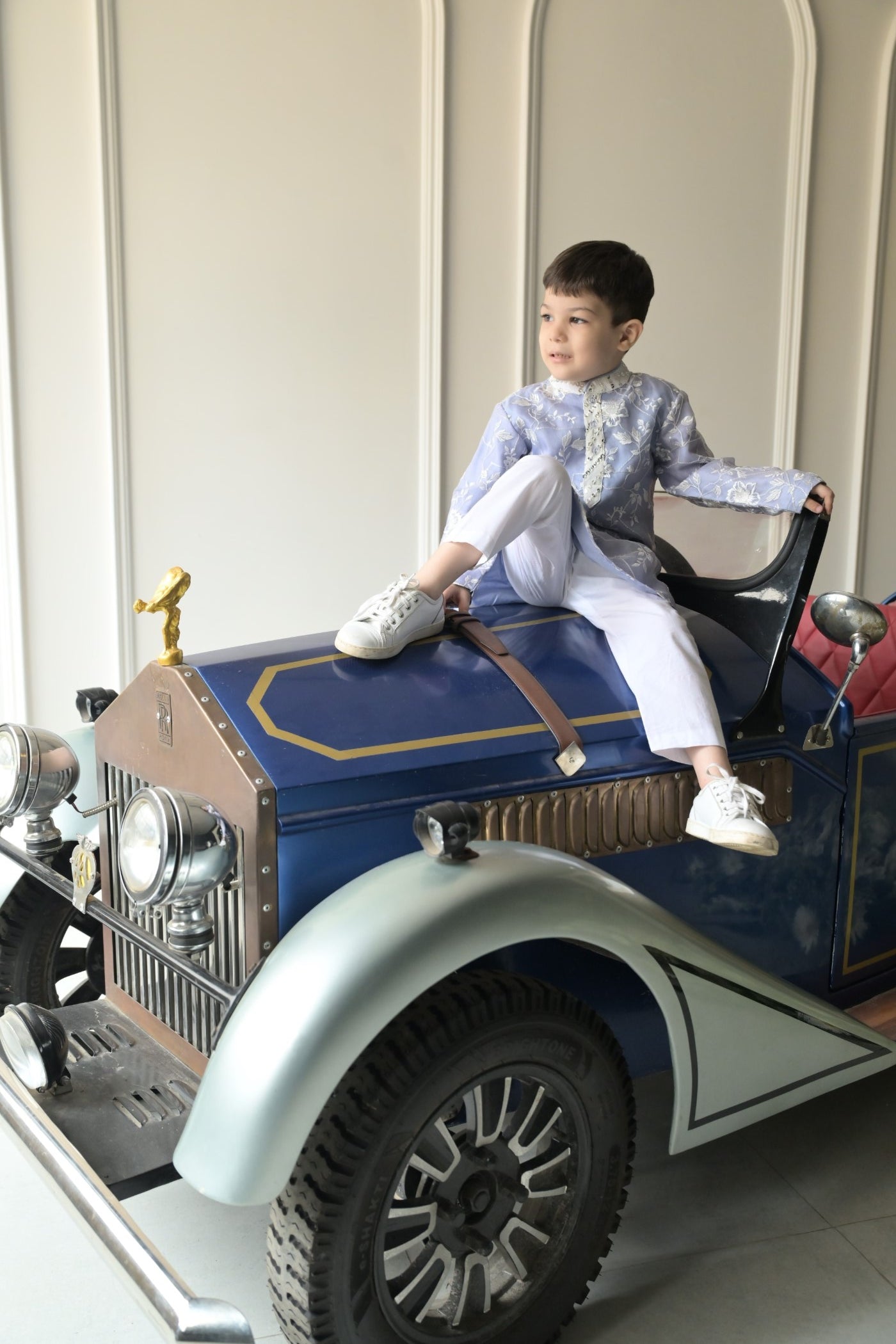 Periwinkle Organza- Boys