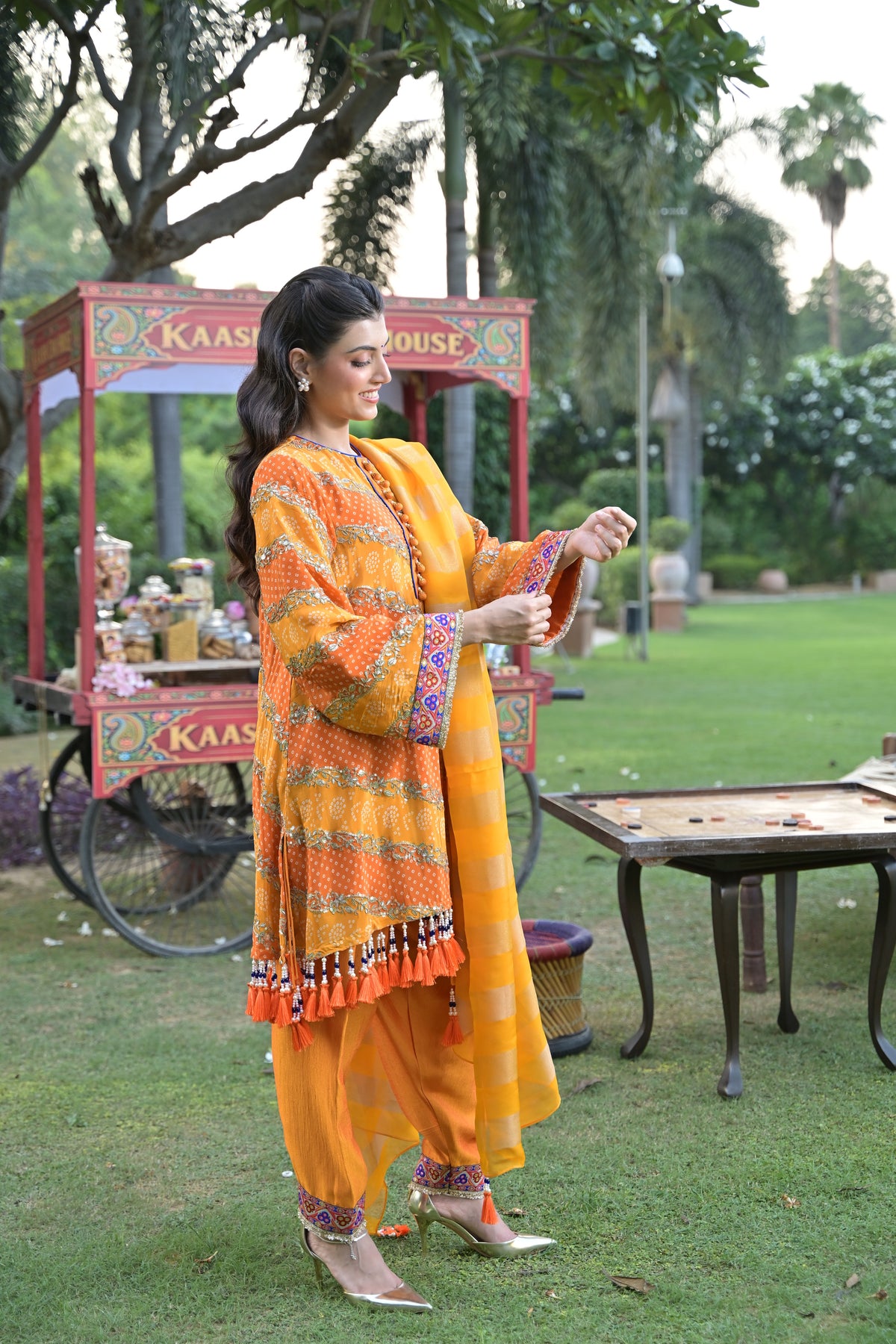 Kesar Chai Kurta Set  for Women