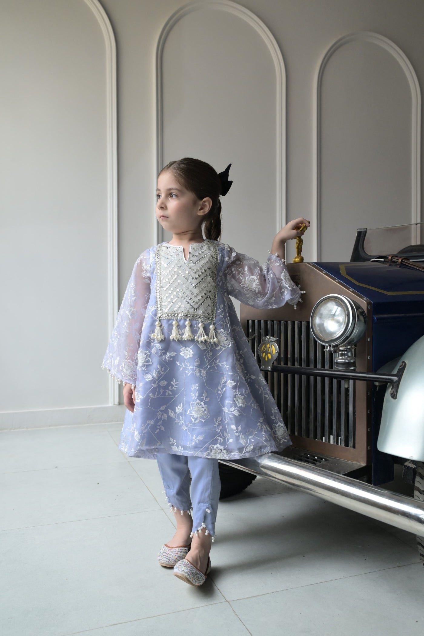 Periwinkle Organza- Girls
