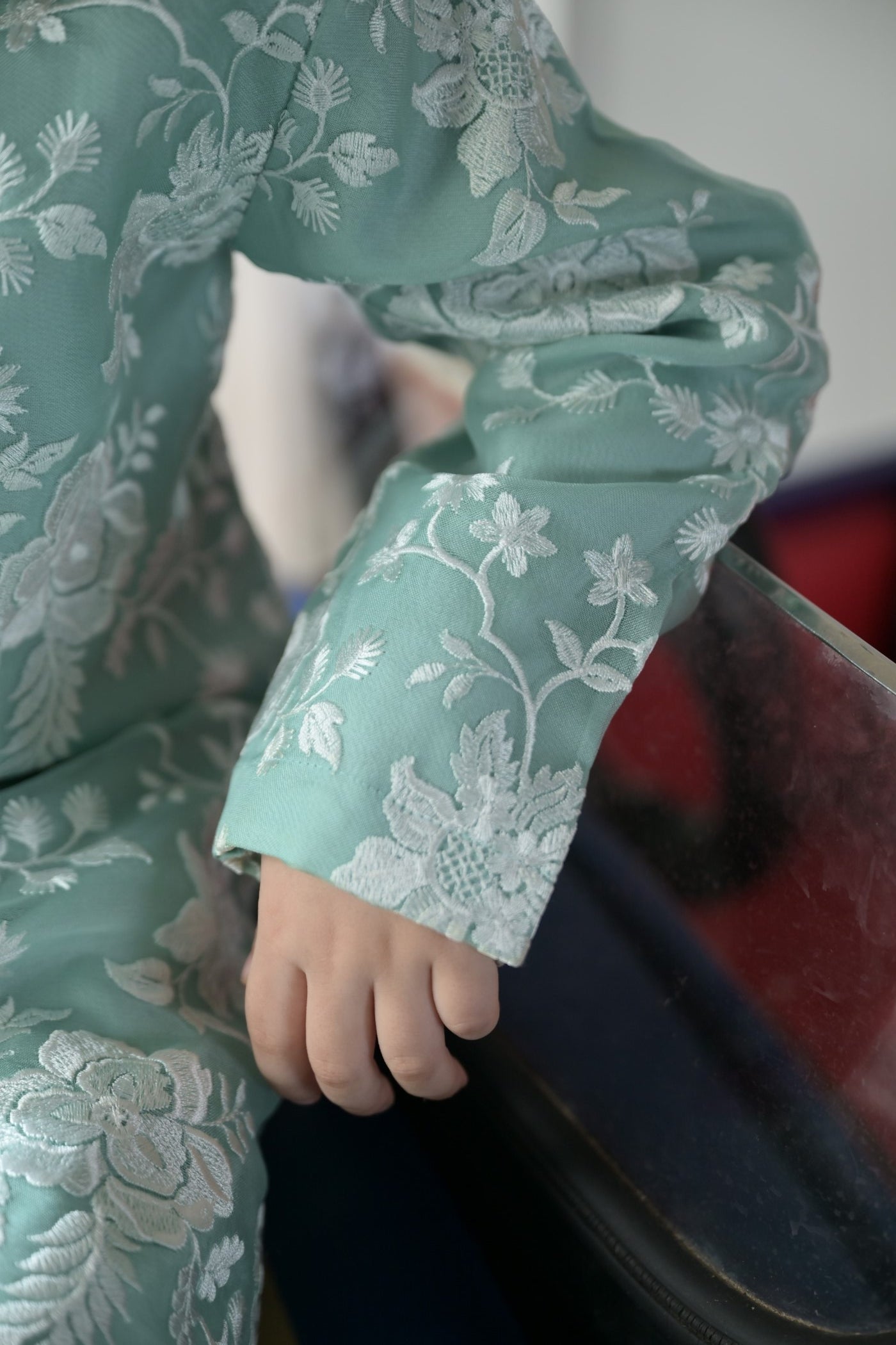 Sea Green Organza- Boys